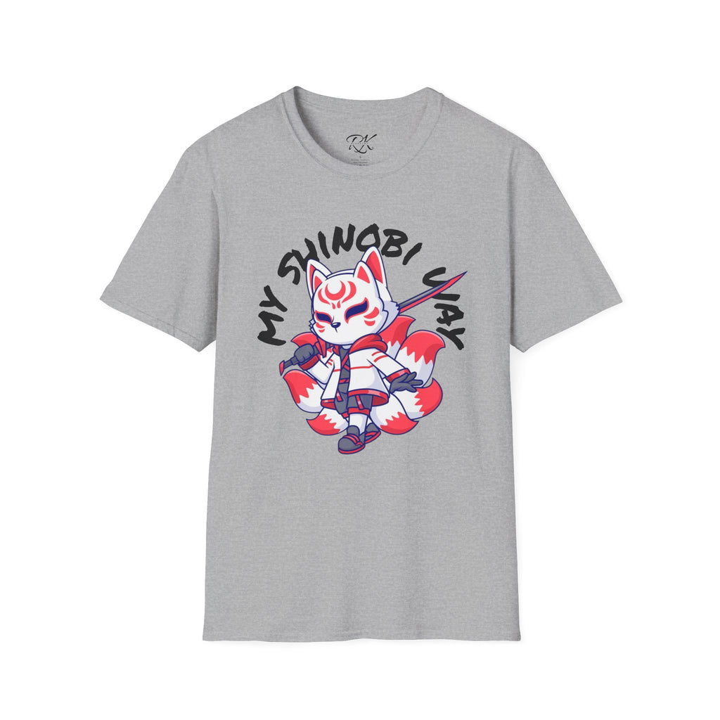 Unisex Anime T-Shirt - 'My Shinobi Pal' Graphic Tee, Comfortable Streetwear, Gift for Anime Lovers, Casual Wear, Stylish Outfit