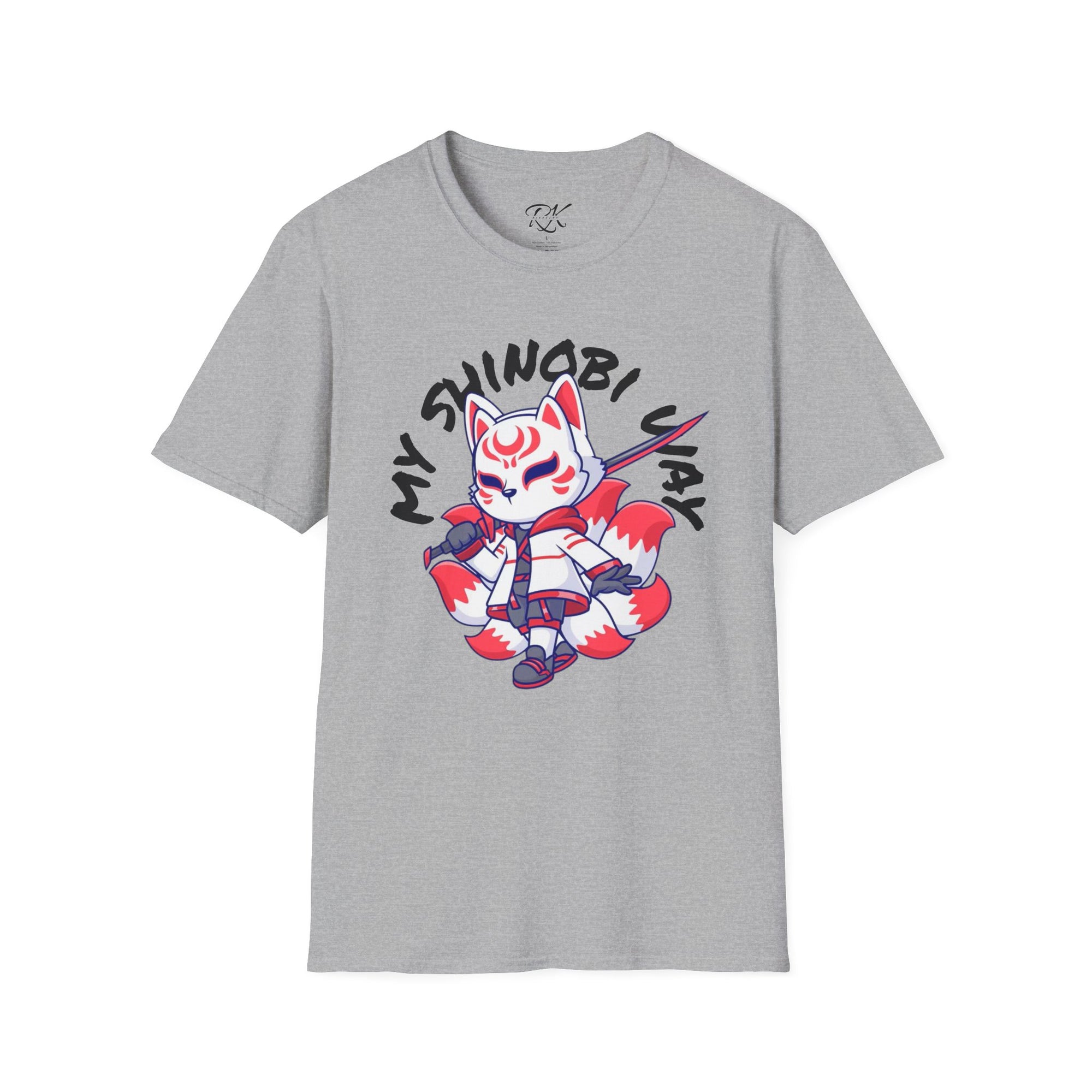Unisex Anime T-Shirt - 'My Shinobi Pal' Graphic Tee, Comfortable Streetwear, Gift for Anime Lovers, Casual Wear, Stylish Outfit