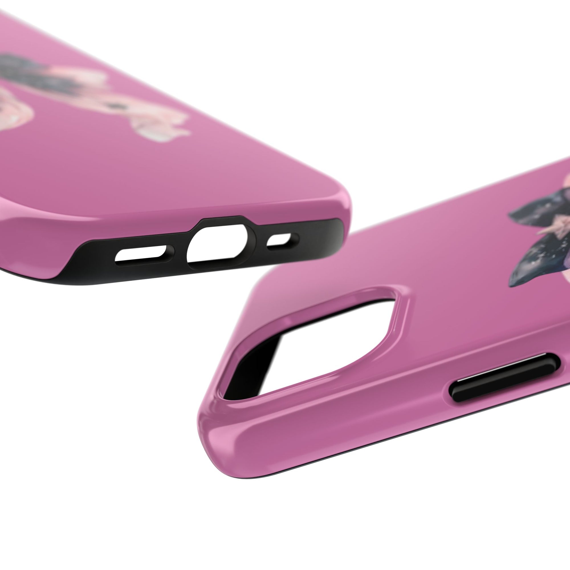 Pink Ribbon Tough Phone Cases, Galaxy Phone Covers, Chic Phone Protection, Ideal Gift for Her, Stylish Tech Accessories