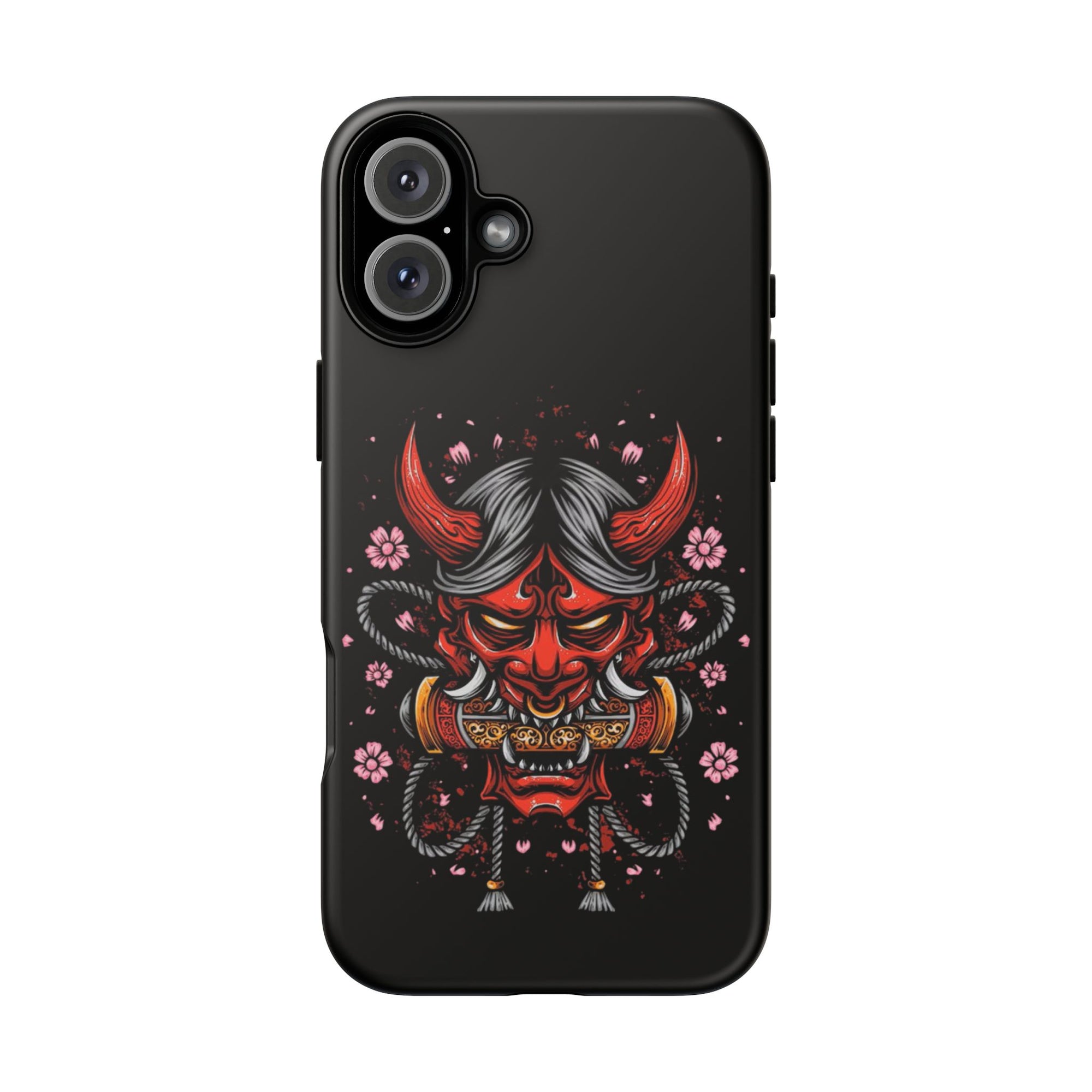 Tough Cases: Fierce Demon Phone Case, Edgy Phone Cover, Protect Your Device, Gift for Anime Fans, Unique Artwork Case
