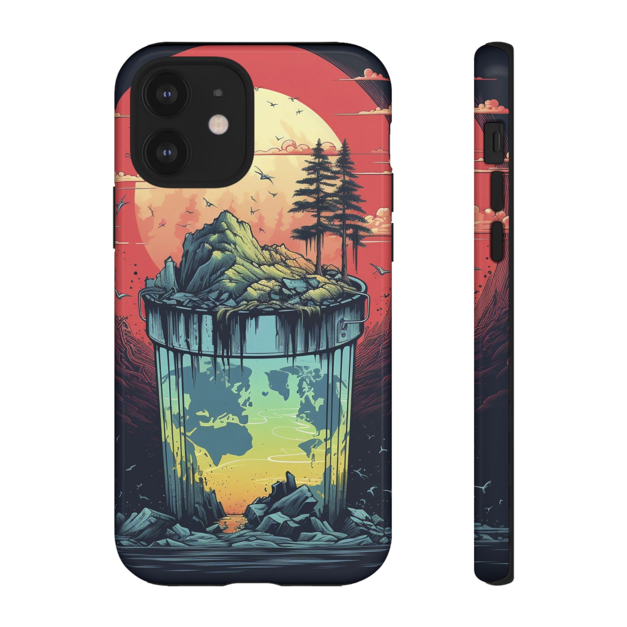 Vibrant Nature-Themed Phone Case, Tough Cases for Adventurers, Eco-Friendly, Trendy Phone Accessory, Great Gift for Nature Lovers