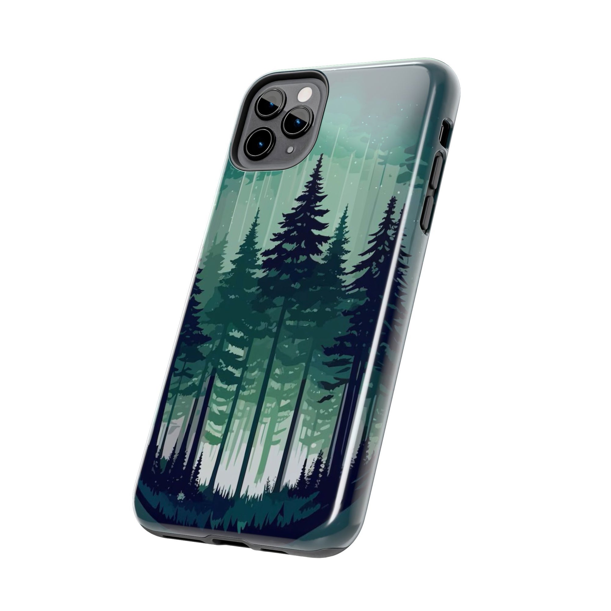 Tough Phone Cases – Forest Vibe, Nature Lover Gift, Outdoor Adventure Accessory, Eco-Friendly Phone Protection, Unique Gift Idea