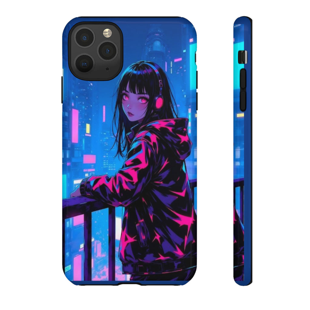 Futuristic Phone Case, Cyberpunk Aesthetic, Tough Phone Cover, Urban Style, Gift for Tech Lovers, Unique Phone Accessories, Streetwear [...]