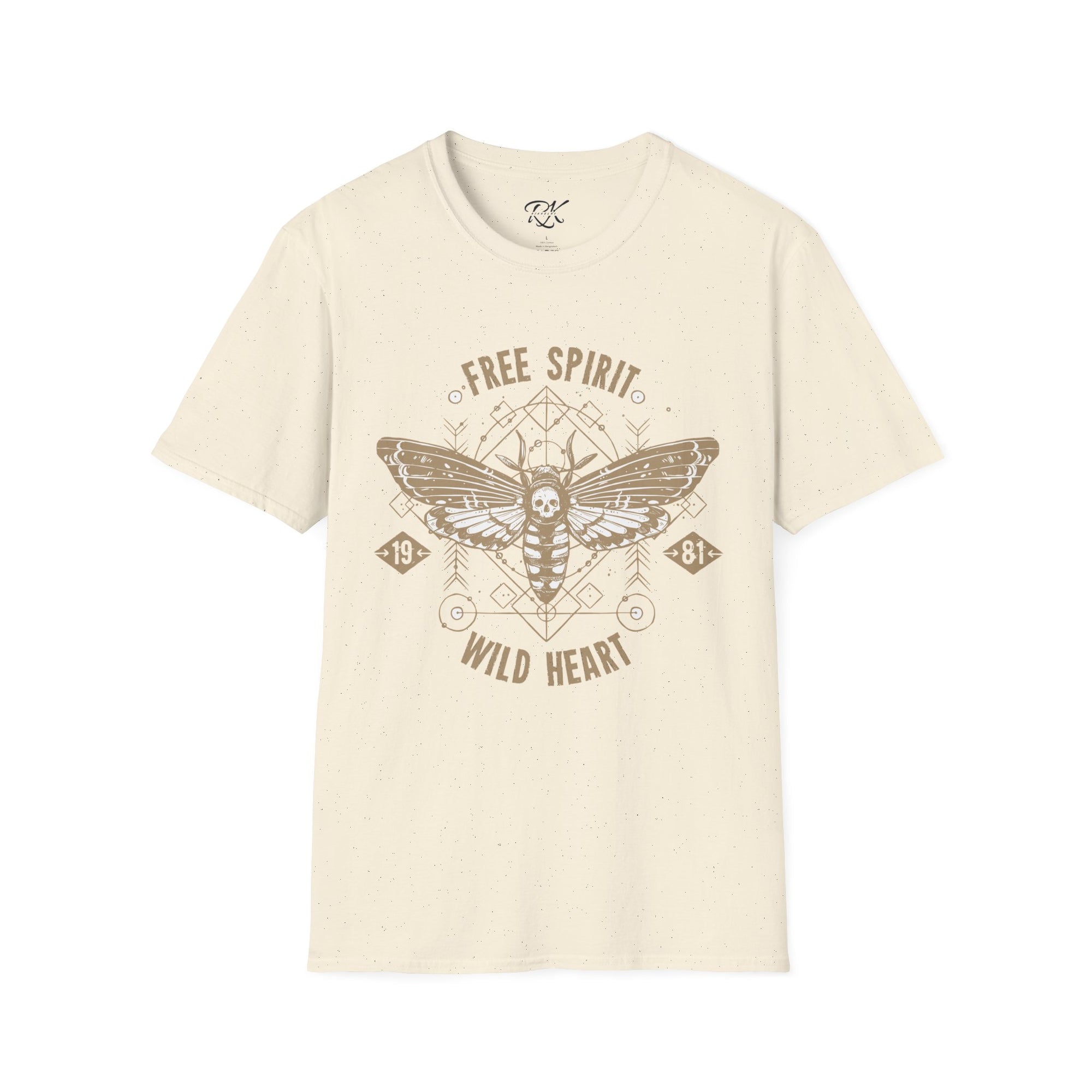 Free Spirit Wild Heart Unisex T-Shirt, Boho Graphic Tee, Nature Lover Shirt, Gift for Adventurers, Casual Wear, Everyday Comfort