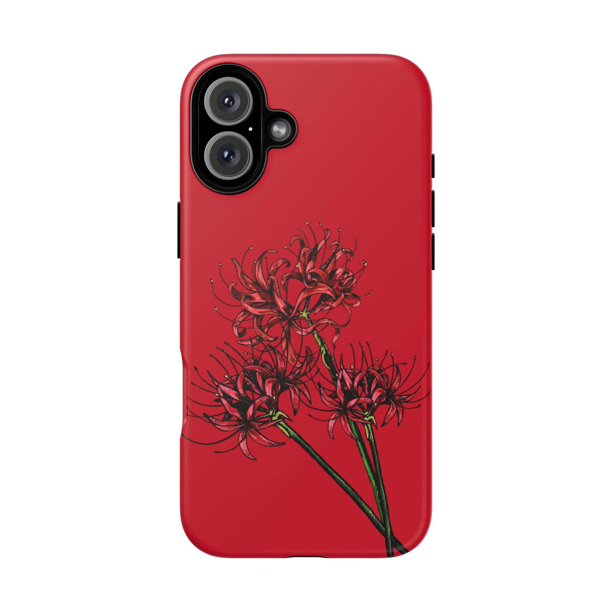 Floral Phone Case, Cute Durable Case for Plants Lovers, Stylish Tech Accessories, Gift for Her, Autumn Decor