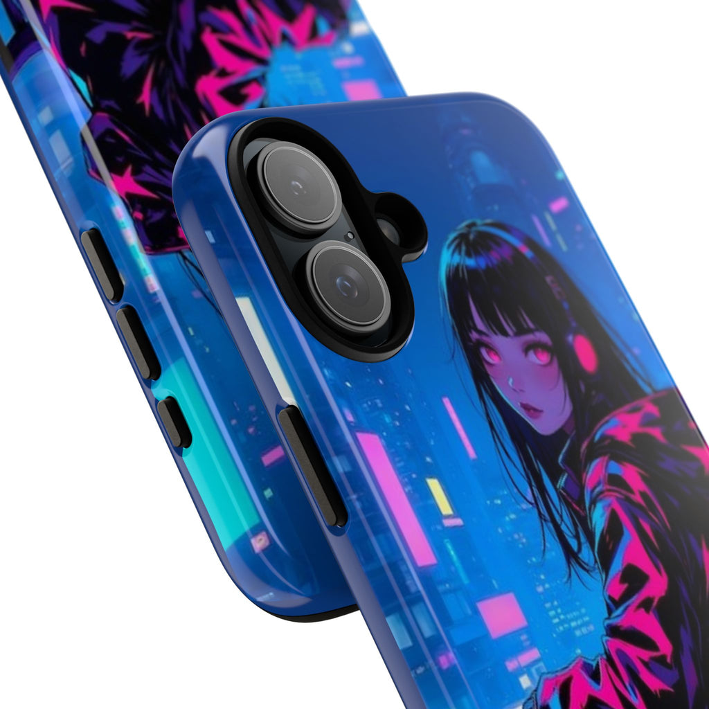 Futuristic Phone Case, Cyberpunk Aesthetic, Tough Phone Cover, Urban Style, Gift for Tech Lovers, Unique Phone Accessories, Streetwear [...]