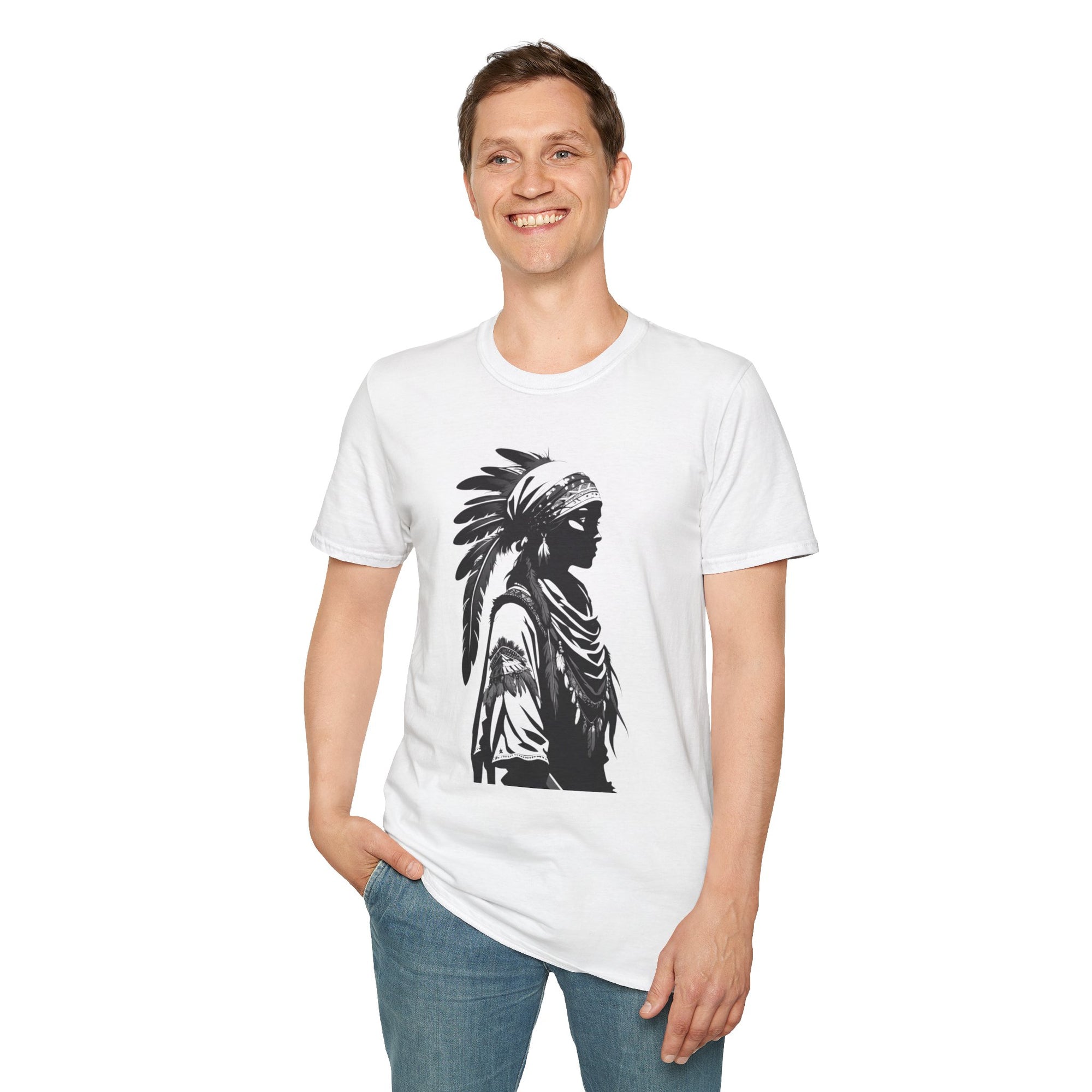 Bohemian Native Style T-Shirt, Comfortable Graphic Tee, Unisex Casual Wear, Gift for Culture Lovers, Perfect for Festivals, Everyday Style