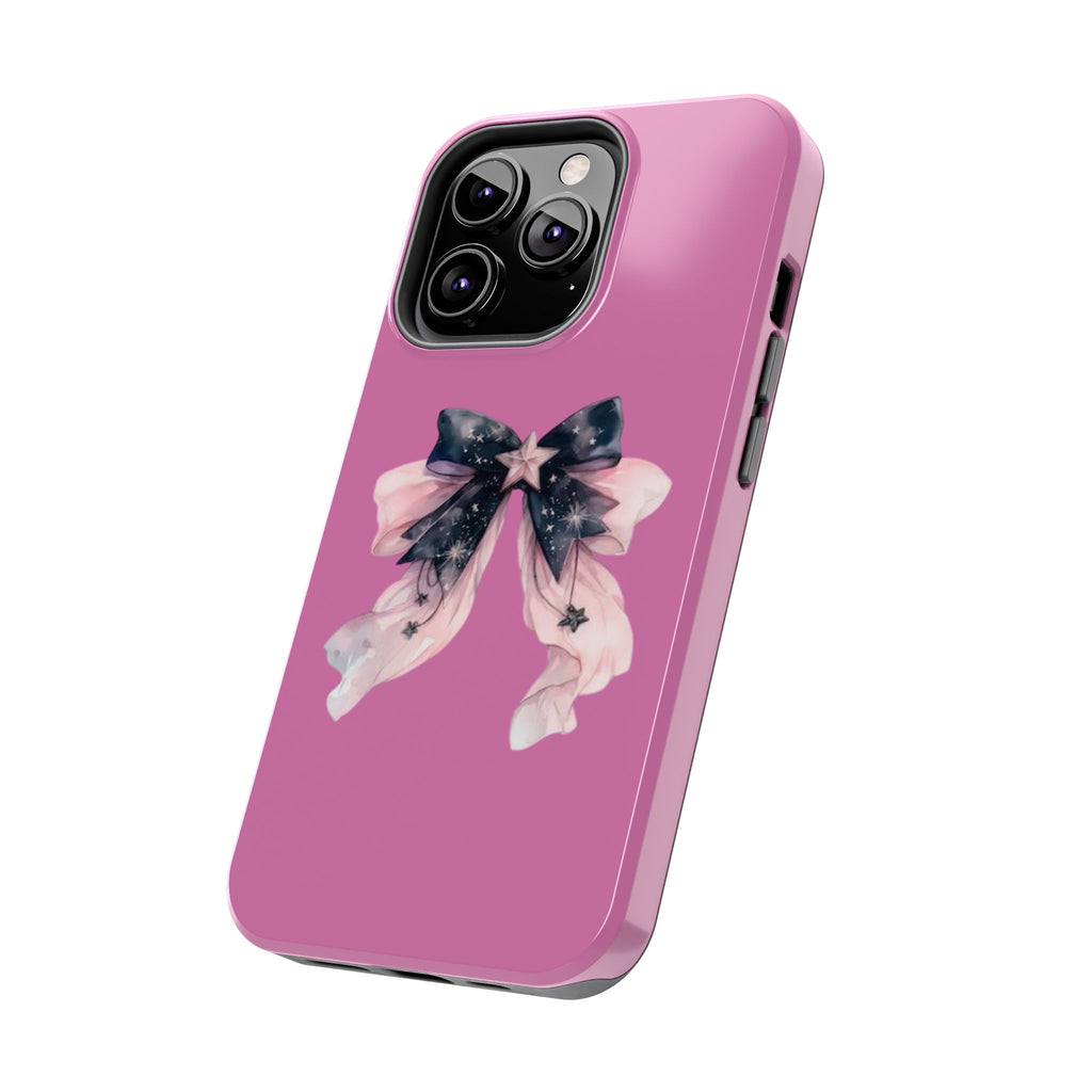 Pink Ribbon Tough Phone Cases, Galaxy Phone Covers, Chic Phone Protection, Ideal Gift for Her, Stylish Tech Accessories