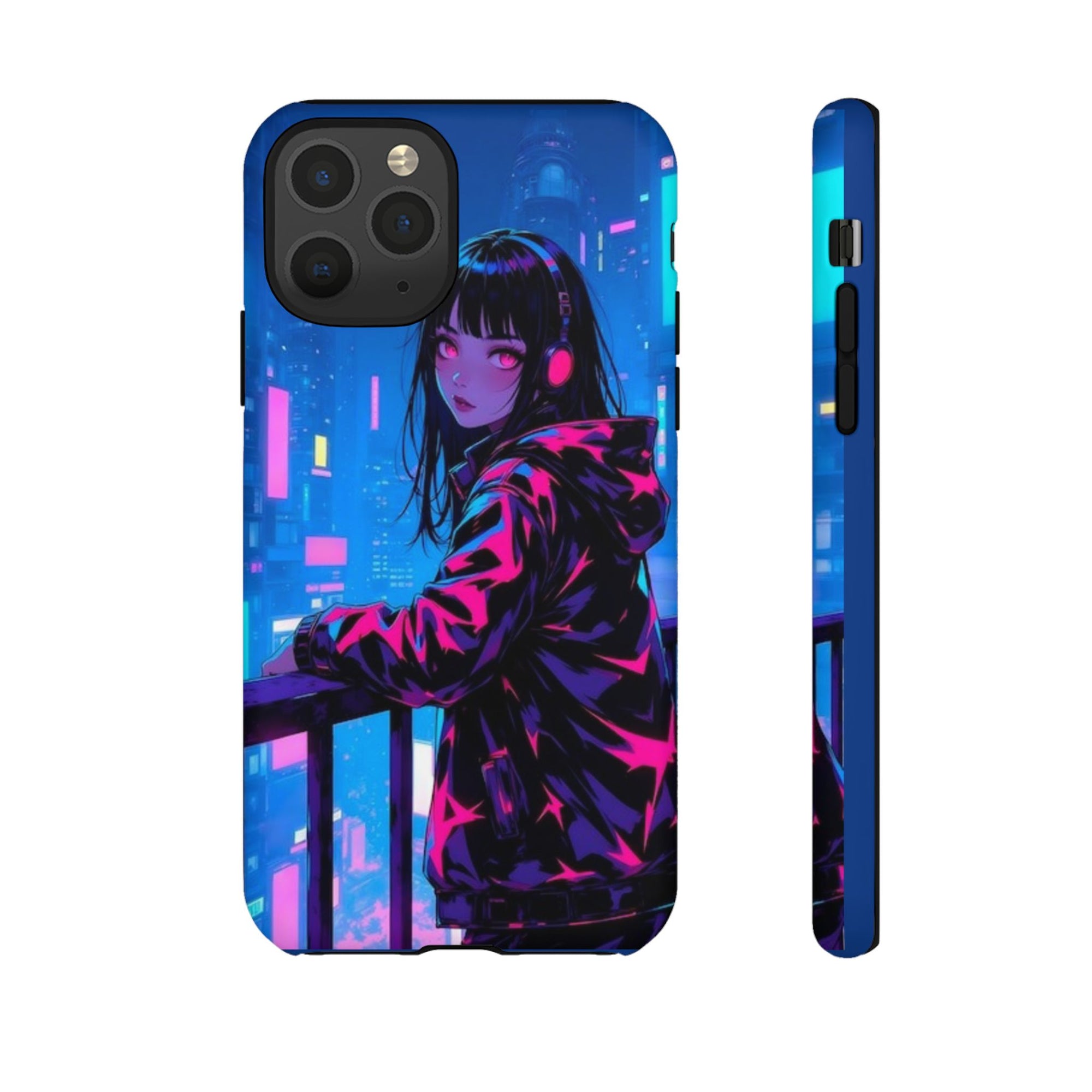 Futuristic Phone Case, Cyberpunk Aesthetic, Tough Phone Cover, Urban Style, Gift for Tech Lovers, Unique Phone Accessories, Streetwear [...]
