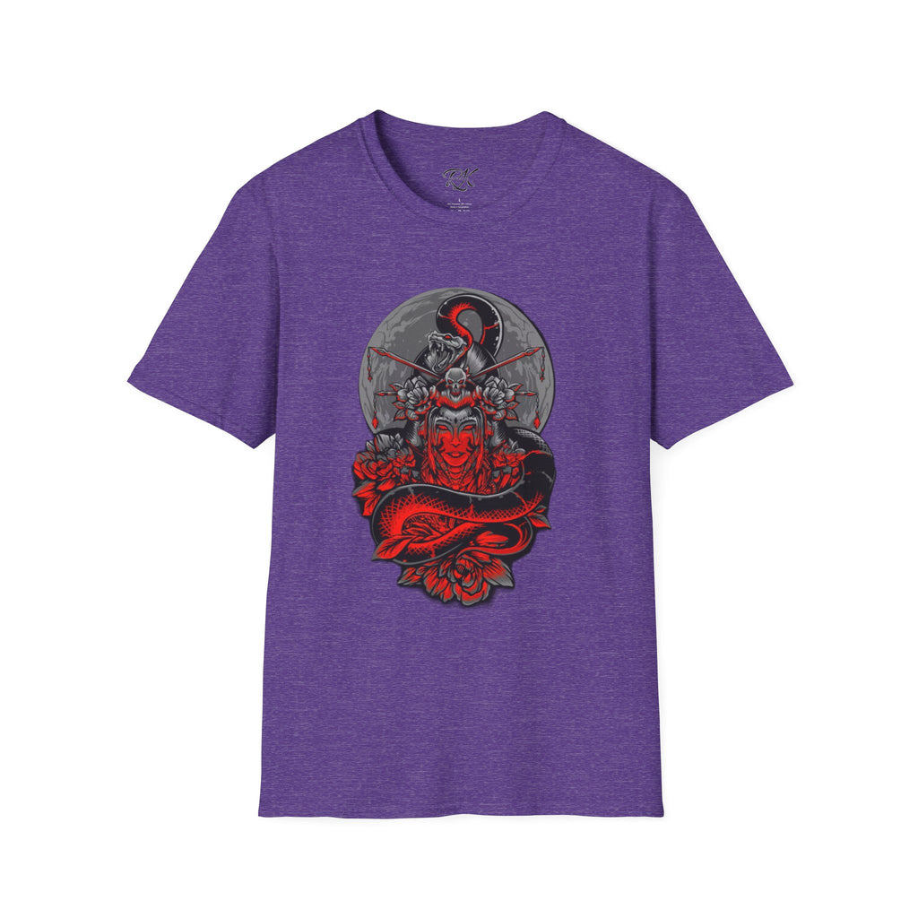 Warrior Spirit Unisex Softstyle T-Shirt, Graphic Tee, Trendy Streetwear, Gifts for Him, Casual Wear, Unique Design