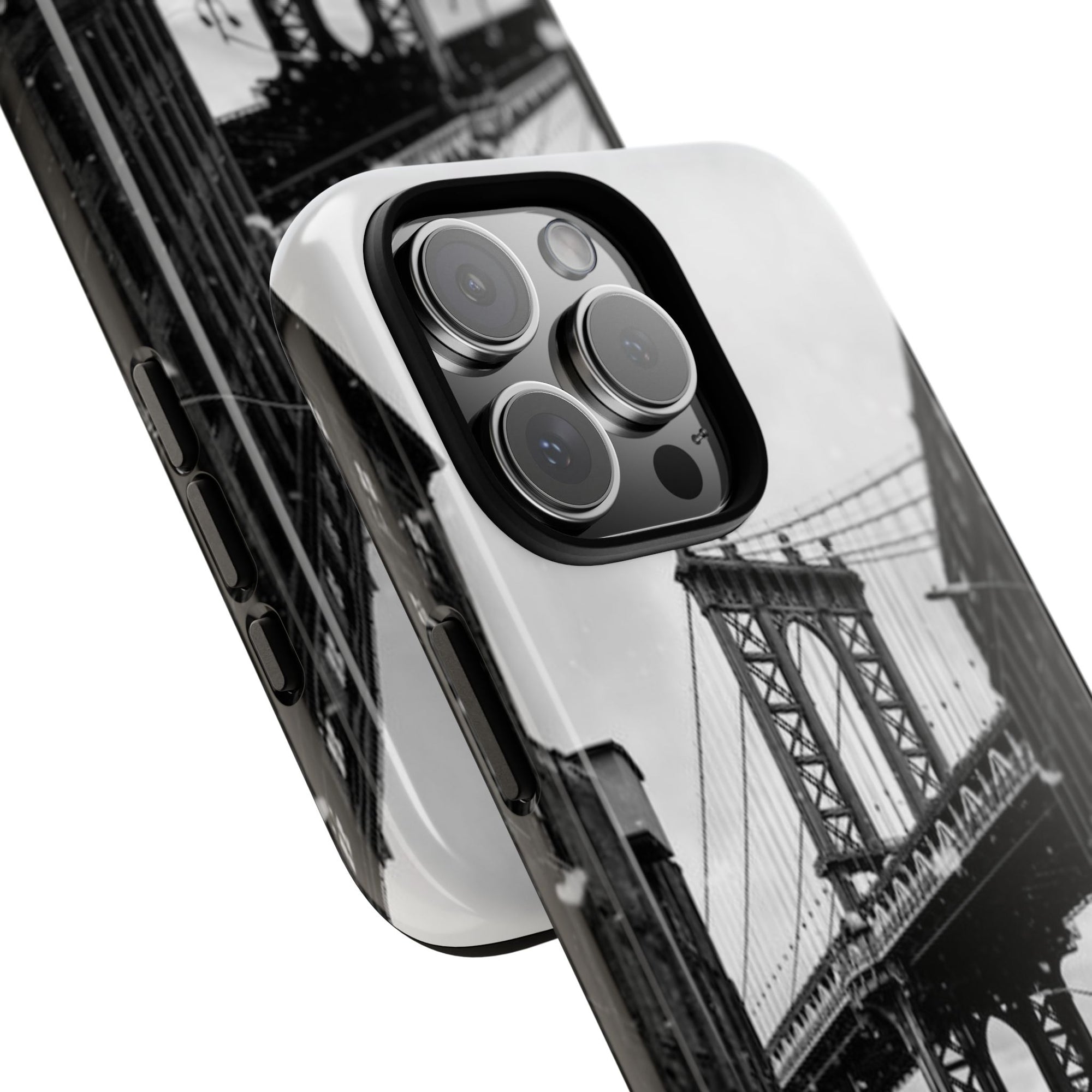 Black and White Phone Case with Iconic Bridge Design, Tough Cases for Photography Lovers, Unique Gift for Travelers, Stylish Everyday [...]
