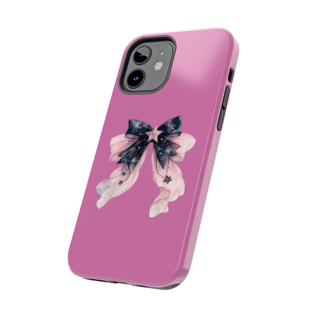Pink Ribbon Tough Phone Cases, Galaxy Phone Covers, Chic Phone Protection, Ideal Gift for Her, Stylish Tech Accessories
