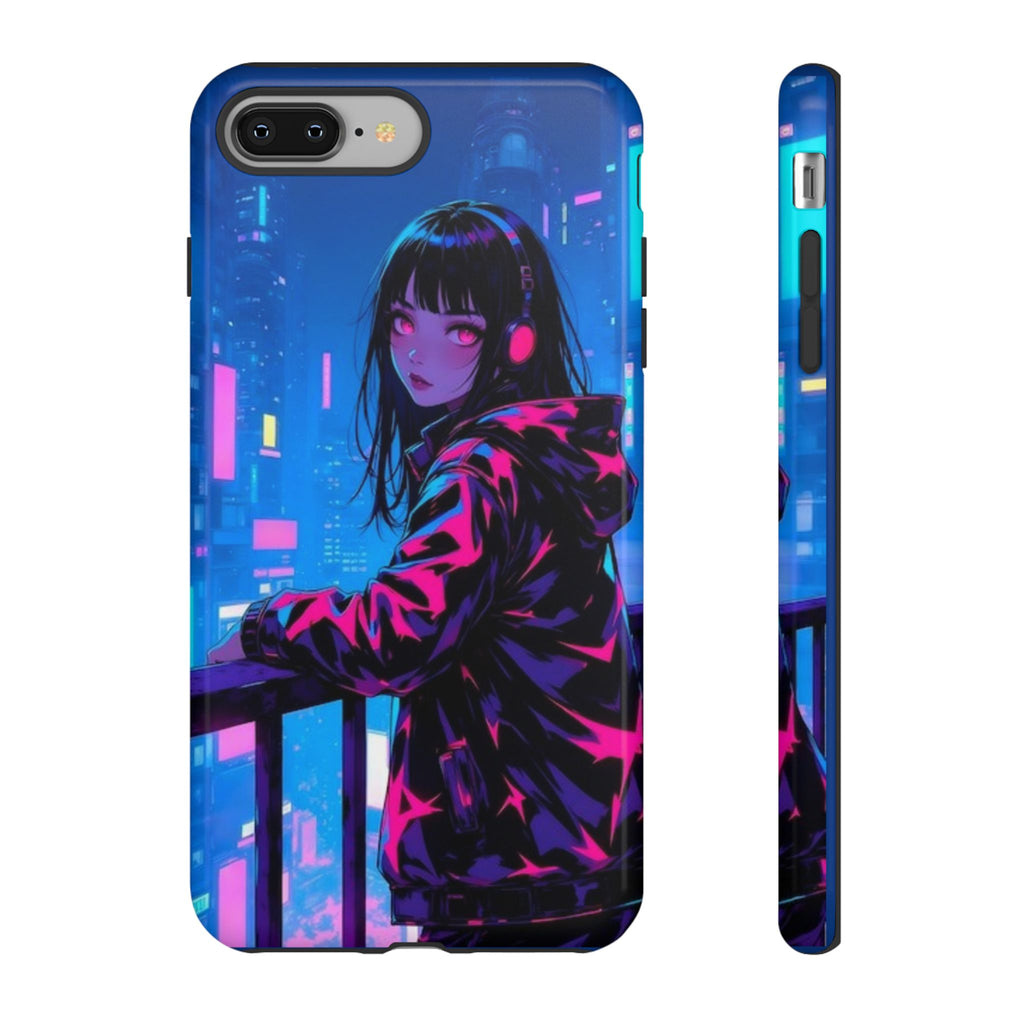 Futuristic Phone Case, Cyberpunk Aesthetic, Tough Phone Cover, Urban Style, Gift for Tech Lovers, Unique Phone Accessories, Streetwear [...]