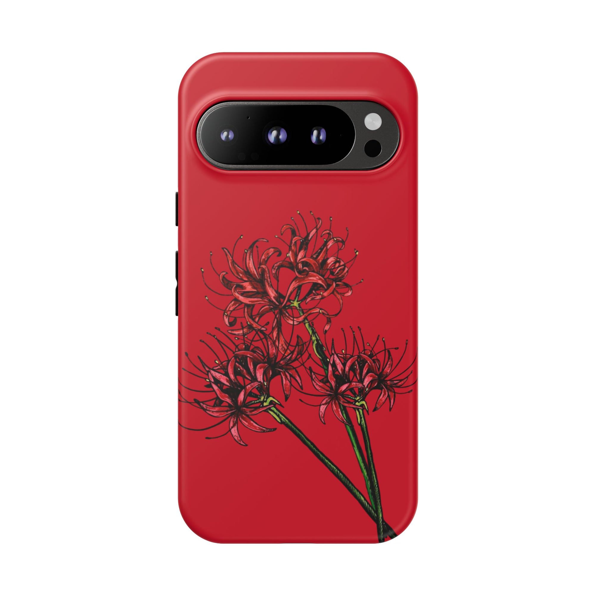 Floral Phone Case, Cute Durable Case for Plants Lovers, Stylish Tech Accessories, Gift for Her, Autumn Decor