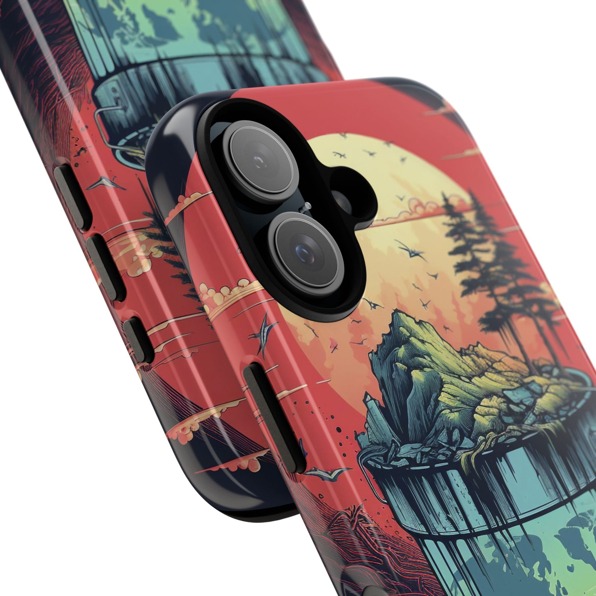 Vibrant Nature-Themed Phone Case, Tough Cases for Adventurers, Eco-Friendly, Trendy Phone Accessory, Great Gift for Nature Lovers