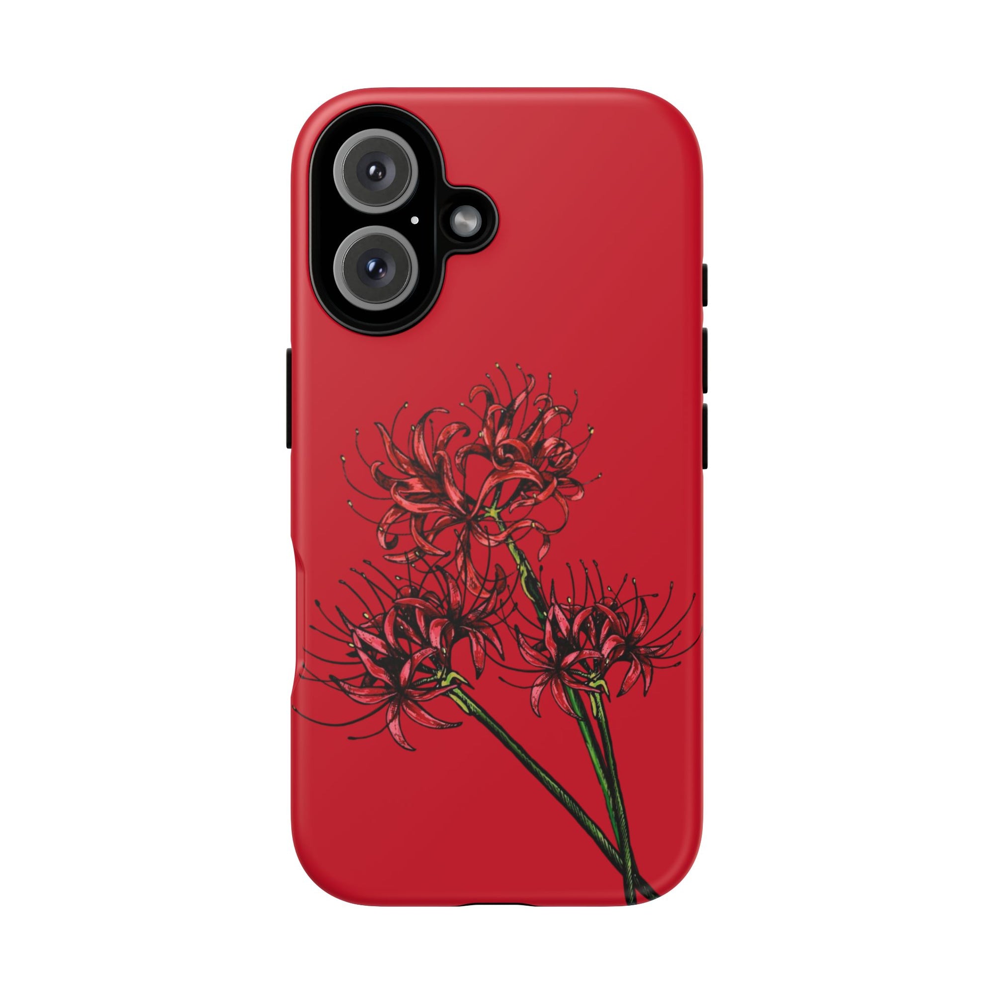 Floral Phone Case, Cute Durable Case for Plants Lovers, Stylish Tech Accessories, Gift for Her, Autumn Decor