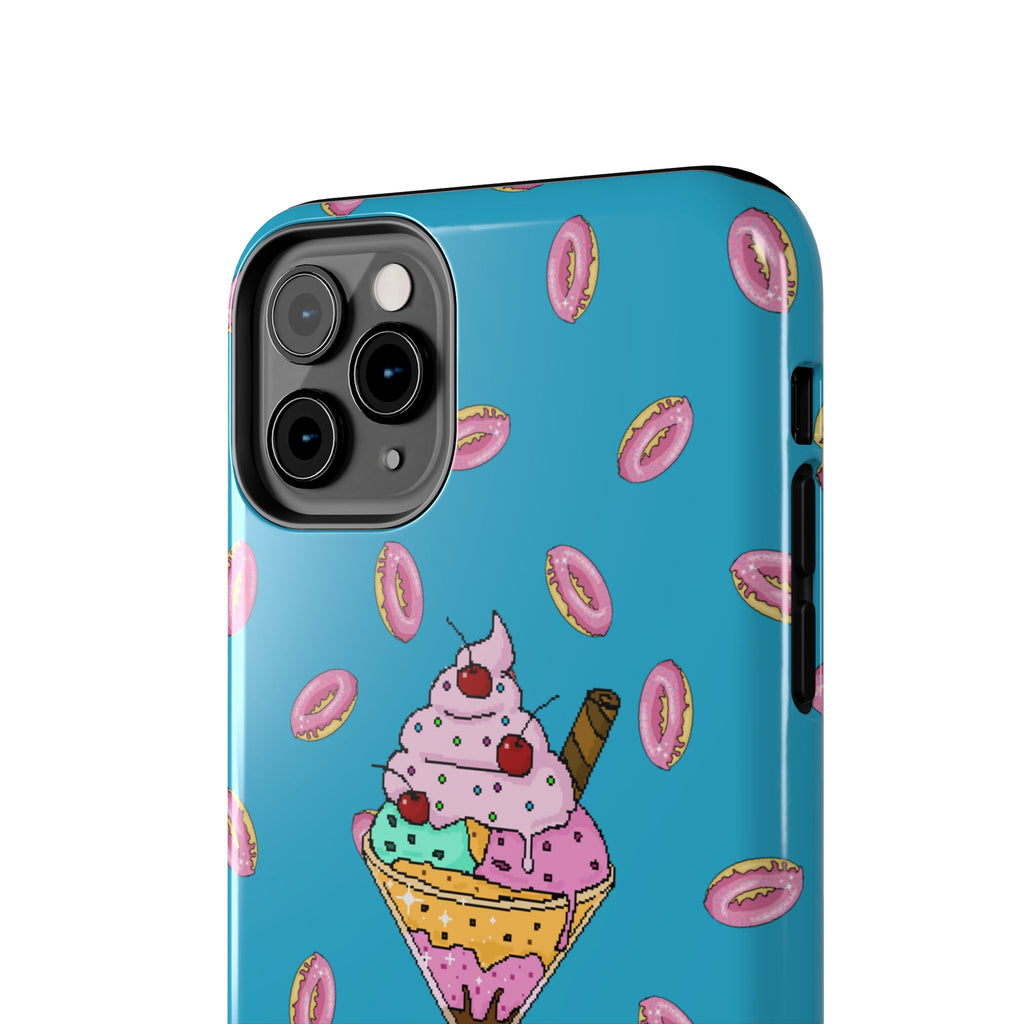 Cute Dessert Phone Cases, Fun iPhone Covers, Quirky Phone Accessories, Donut Lovers Gift, Ice Cream Phone Protector