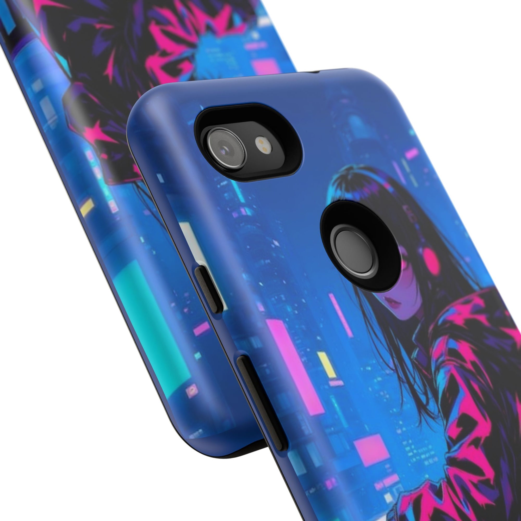 Futuristic Phone Case, Cyberpunk Aesthetic, Tough Phone Cover, Urban Style, Gift for Tech Lovers, Unique Phone Accessories, Streetwear [...]