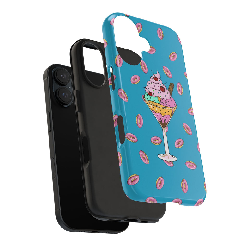 Cute Dessert Phone Cases, Fun iPhone Covers, Quirky Phone Accessories, Donut Lovers Gift, Ice Cream Phone Protector