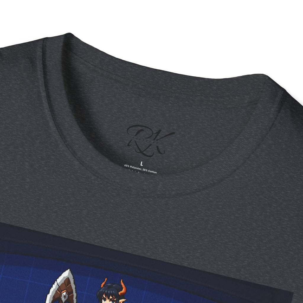 Unisex Barbarian Woman T-Shirt - Softstyle Graphic Tee for Gamers, Gifts for Her, Casual Wear, Birthday Present, Retro Style
