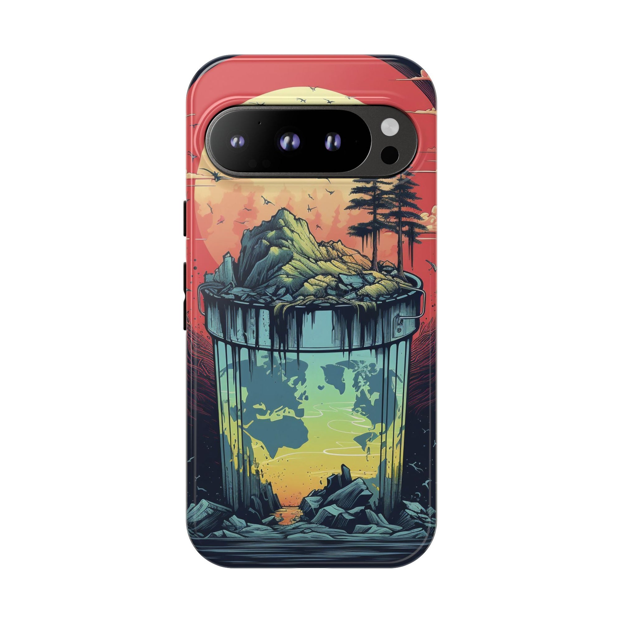 Vibrant Nature-Themed Phone Case, Tough Cases for Adventurers, Eco-Friendly, Trendy Phone Accessory, Great Gift for Nature Lovers