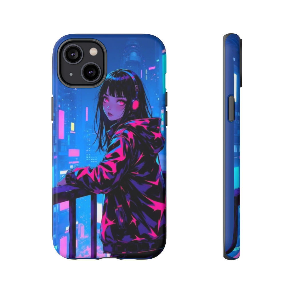Futuristic Phone Case, Cyberpunk Aesthetic, Tough Phone Cover, Urban Style, Gift for Tech Lovers, Unique Phone Accessories, Streetwear [...]