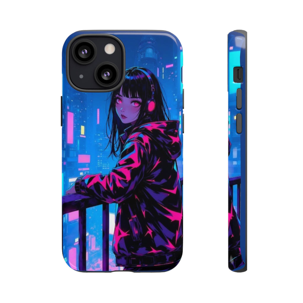 Futuristic Phone Case, Cyberpunk Aesthetic, Tough Phone Cover, Urban Style, Gift for Tech Lovers, Unique Phone Accessories, Streetwear [...]