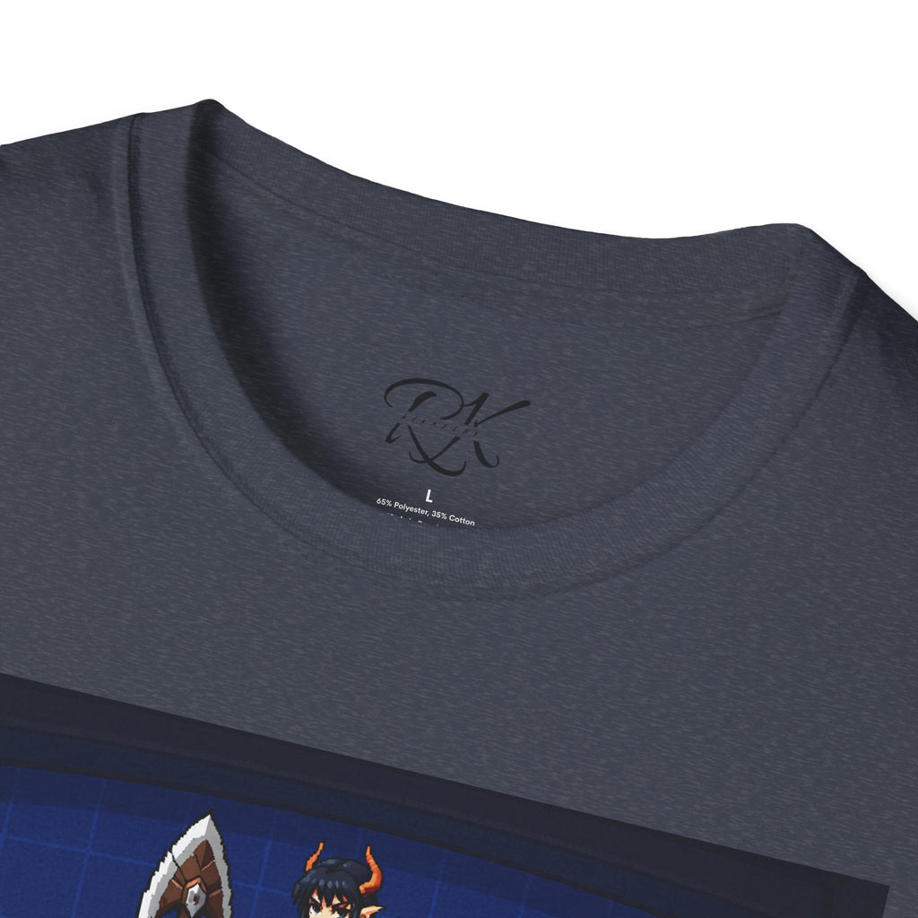 Unisex Barbarian Woman T-Shirt - Softstyle Graphic Tee for Gamers, Gifts for Her, Casual Wear, Birthday Present, Retro Style