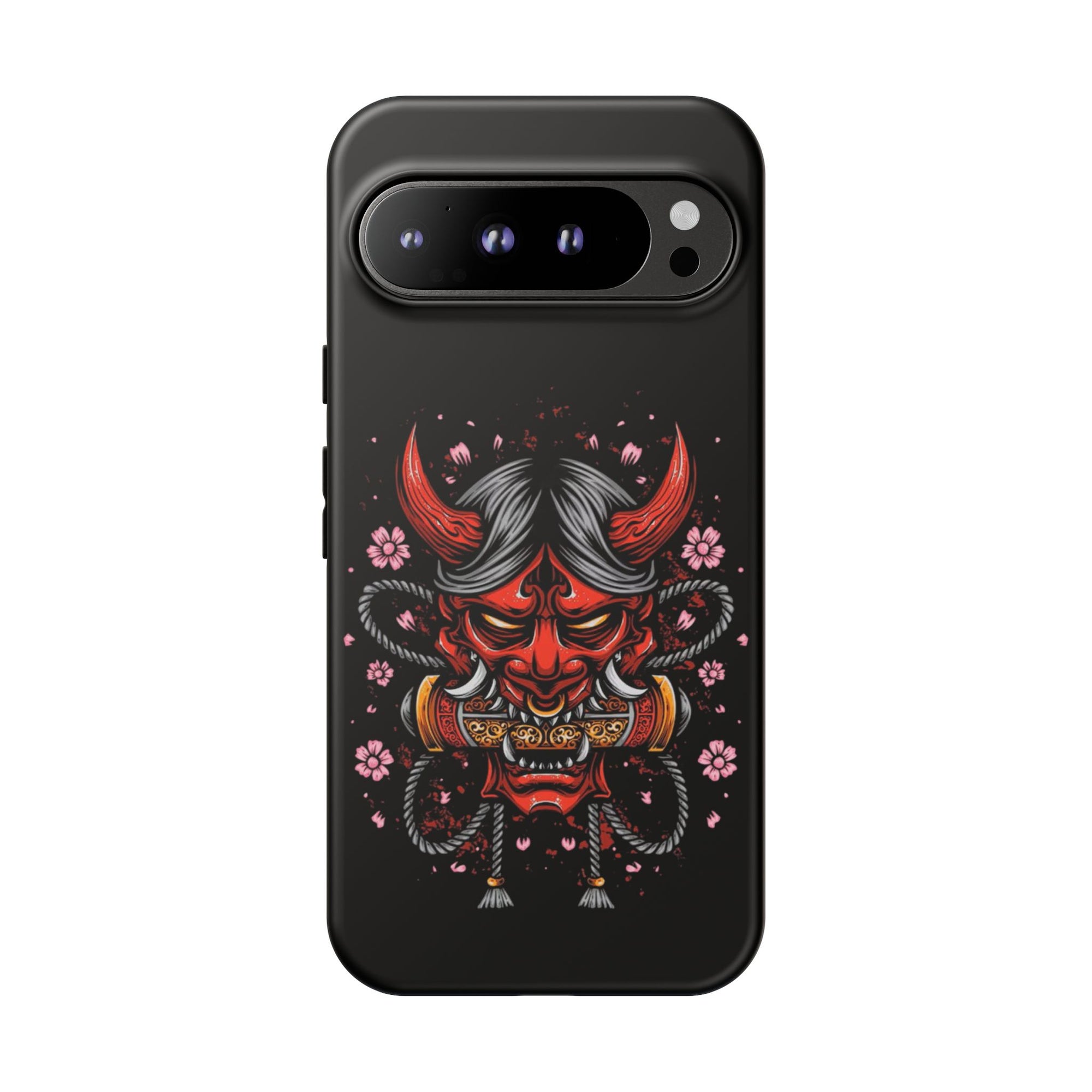 Tough Cases: Fierce Demon Phone Case, Edgy Phone Cover, Protect Your Device, Gift for Anime Fans, Unique Artwork Case