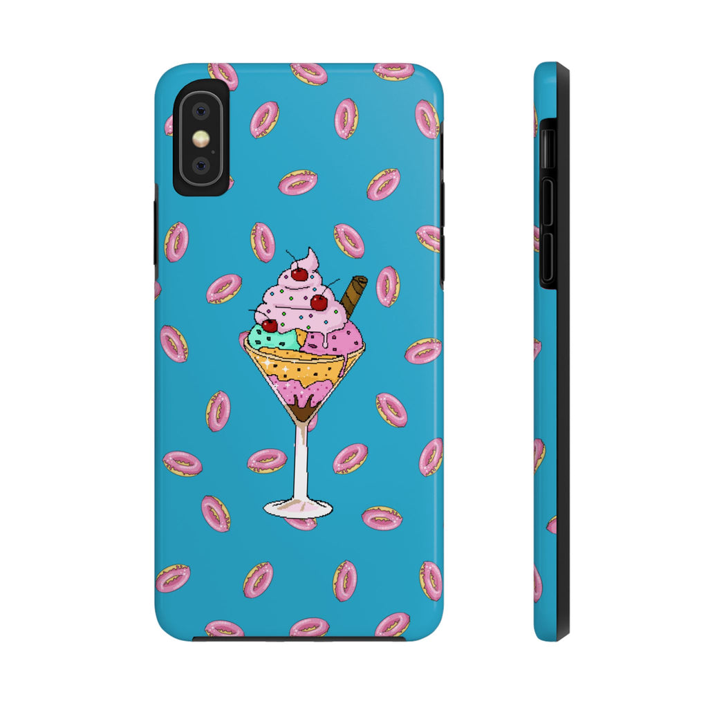 Cute Dessert Phone Cases, Fun iPhone Covers, Quirky Phone Accessories, Donut Lovers Gift, Ice Cream Phone Protector