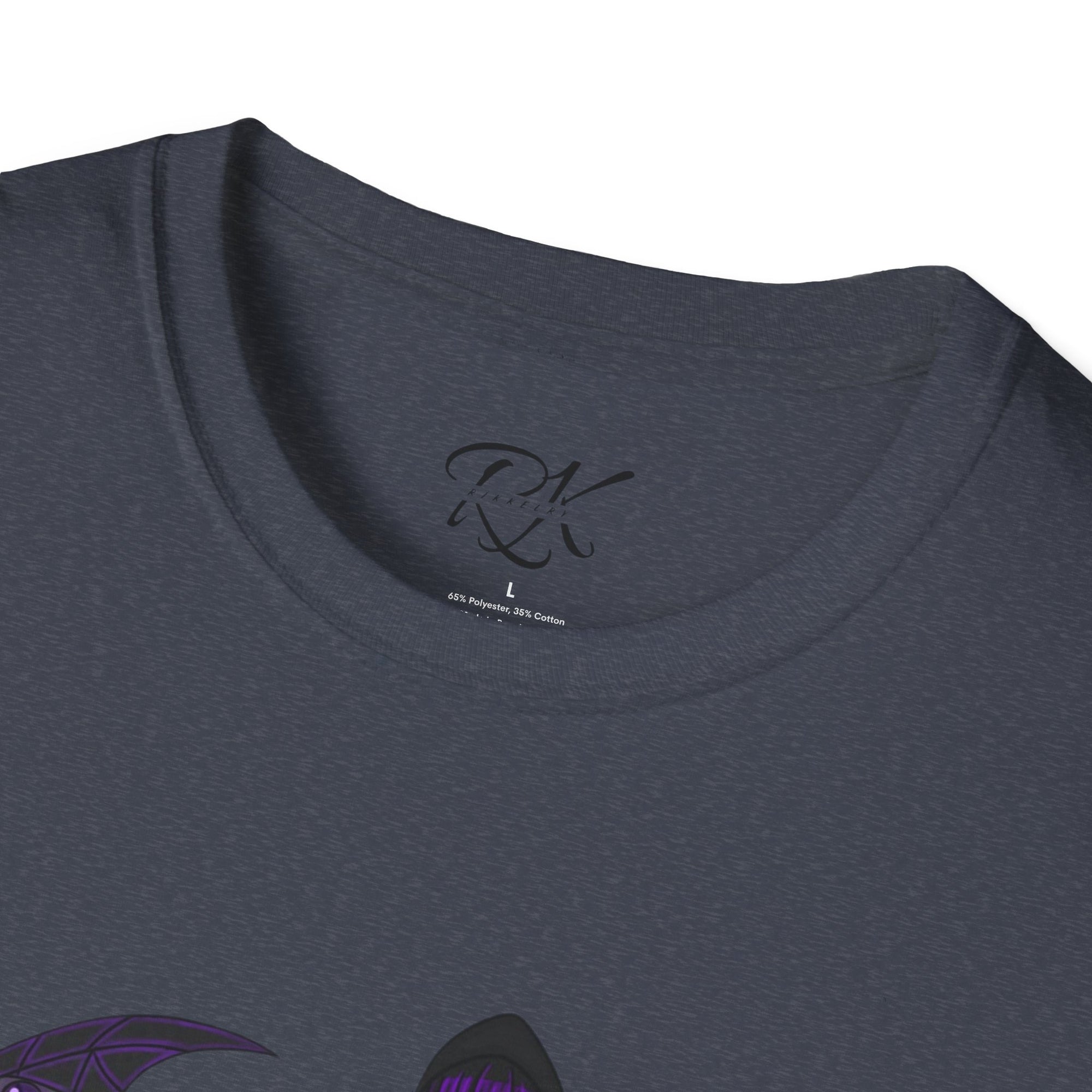 Gothic Fantasy T-Shirt, Unisex Softstyle Tee, Halloween Costume, Creepy Graphic Tee, Gift for Gamers, Unique Graphic Shirt