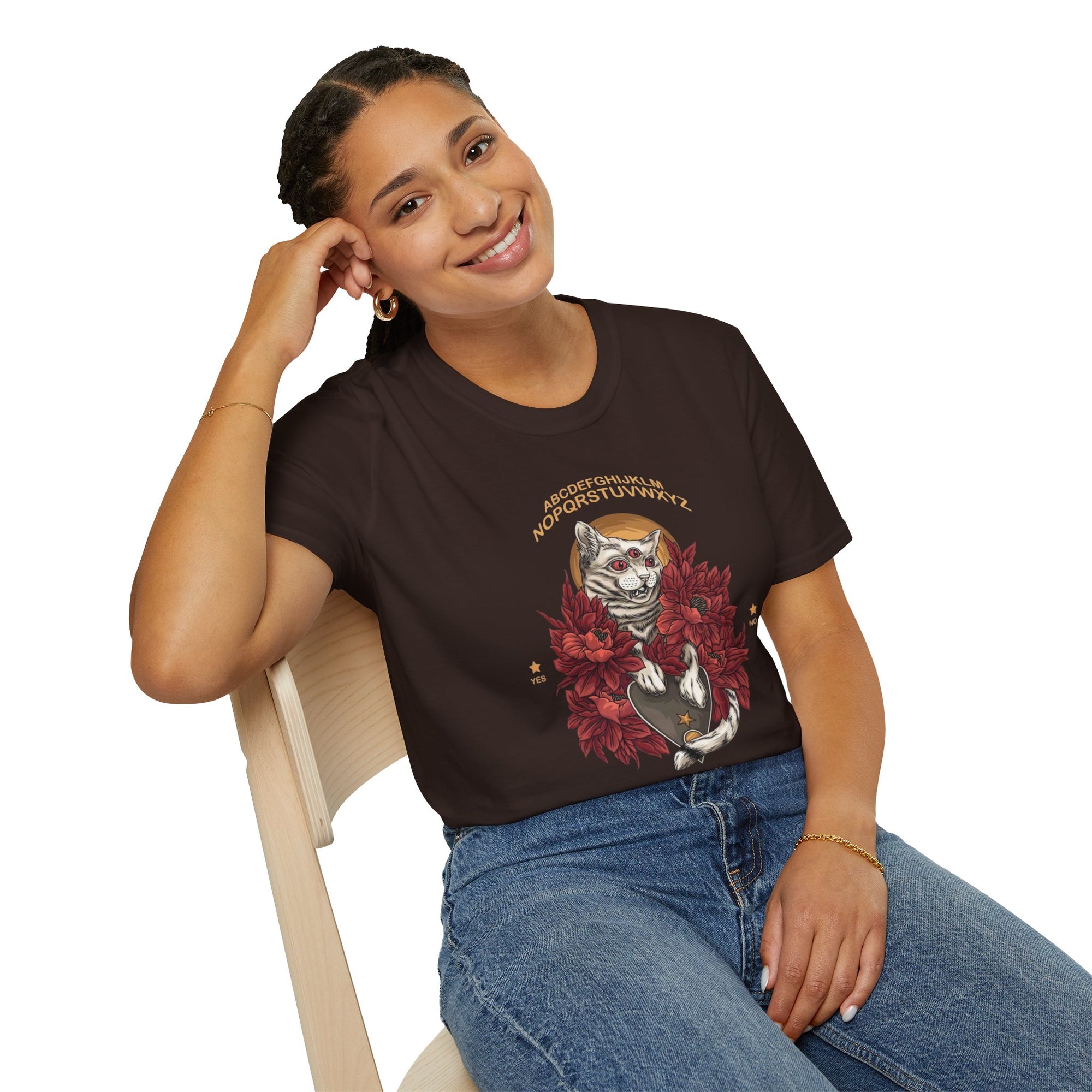 Nature-Inspired Graphic Unisex T-Shirt, Cozy Fall Vibes, Animal Lover Gift, Perfect for Autumn Celebrations, Unique Animal Design