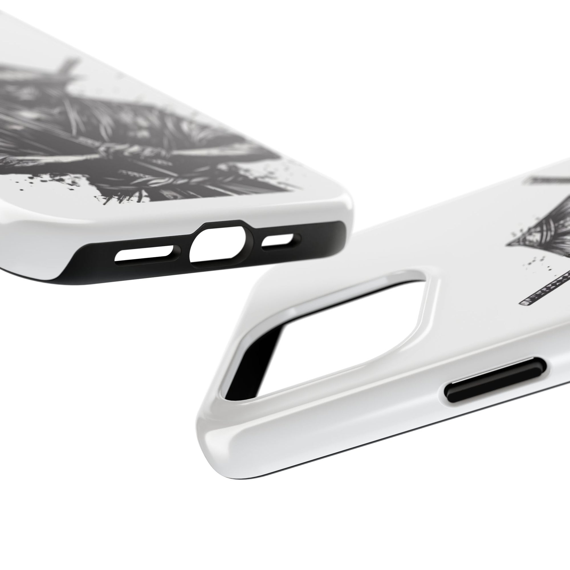 Samurai Tough Phone Cases, Rugged Smartphone Accessories, Durable Covers for Men, Unique Gifts for Him, Japanese Warrior Design