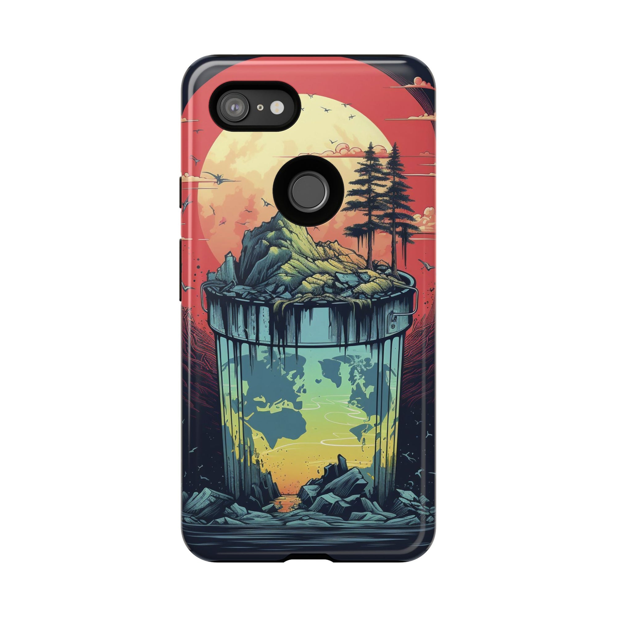 Vibrant Nature-Themed Phone Case, Tough Cases for Adventurers, Eco-Friendly, Trendy Phone Accessory, Great Gift for Nature Lovers