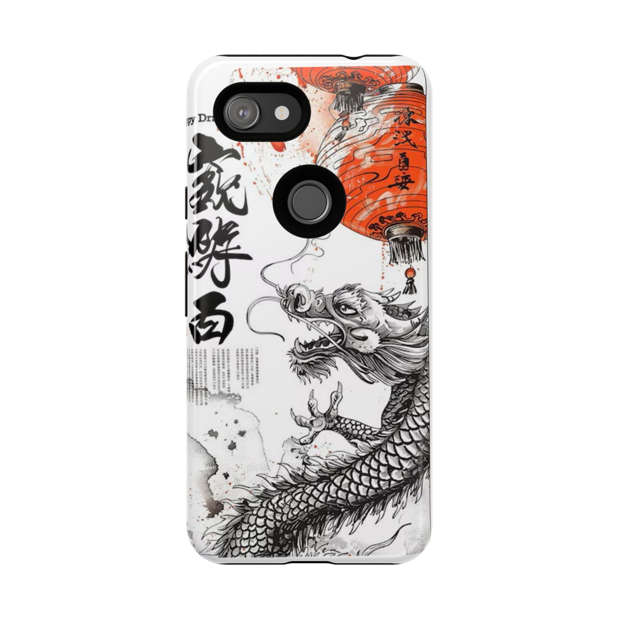 Dragon Design Phone Case, Tough Cases with Chinese Art for Unique Style, Gift for Art Lovers, Phone Protection, Trendy Accessories