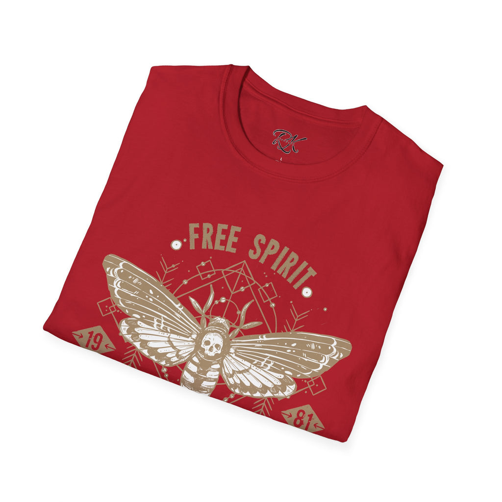 Free Spirit Wild Heart Unisex T-Shirt, Boho Graphic Tee, Nature Lover Shirt, Gift for Adventurers, Casual Wear, Everyday Comfort