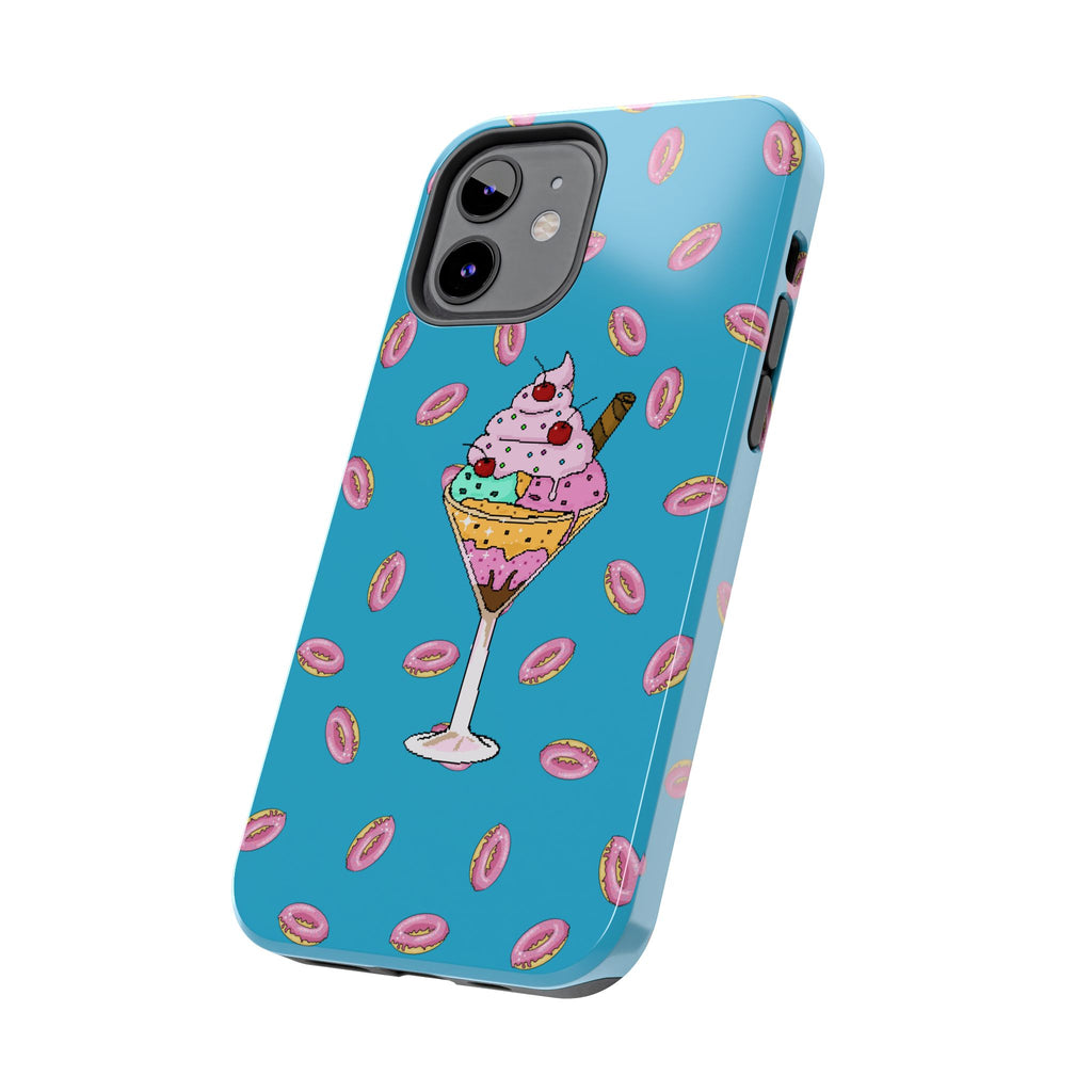 Cute Dessert Phone Cases, Fun iPhone Covers, Quirky Phone Accessories, Donut Lovers Gift, Ice Cream Phone Protector