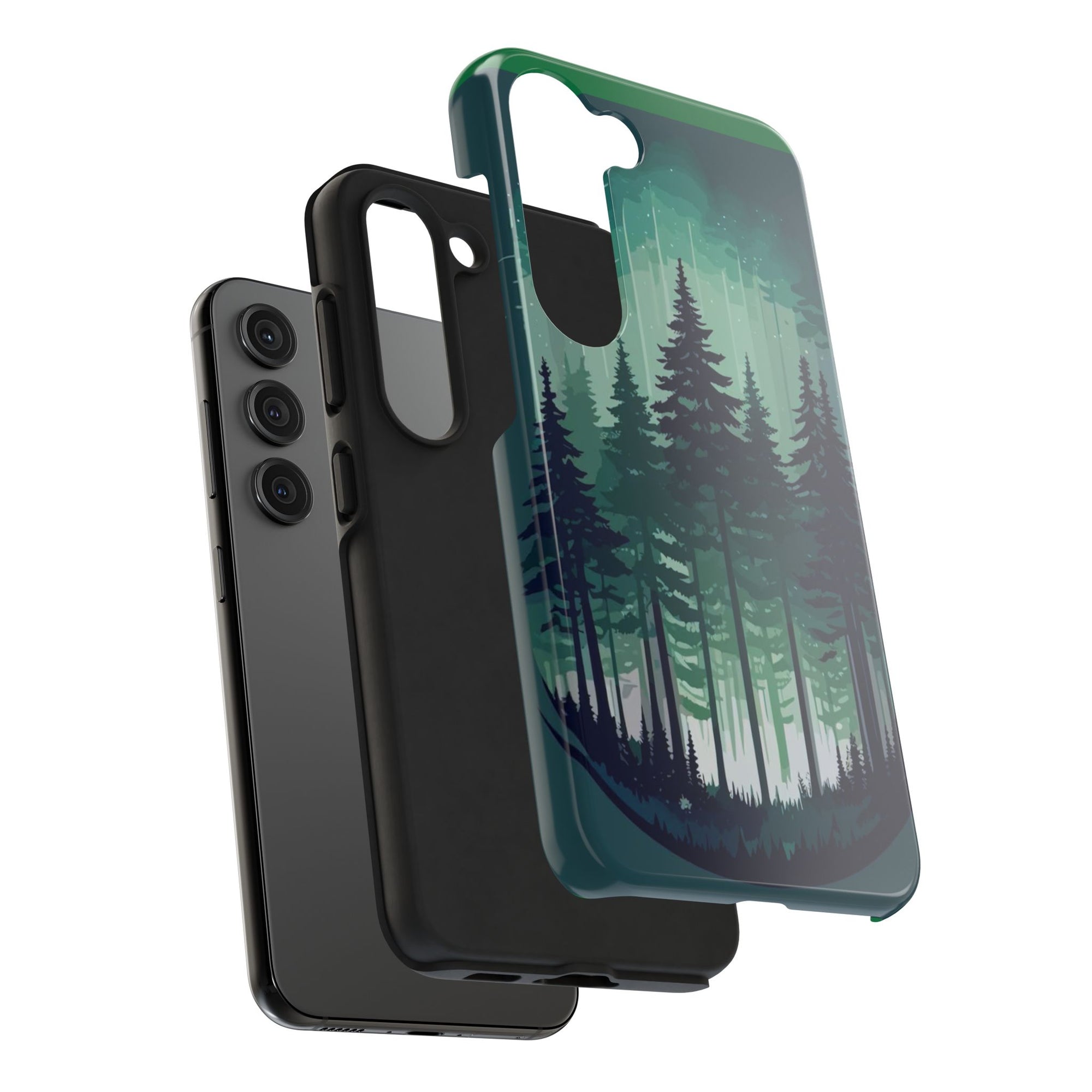 Tough Phone Cases – Forest Vibe, Nature Lover Gift, Outdoor Adventure Accessory, Eco-Friendly Phone Protection, Unique Gift Idea