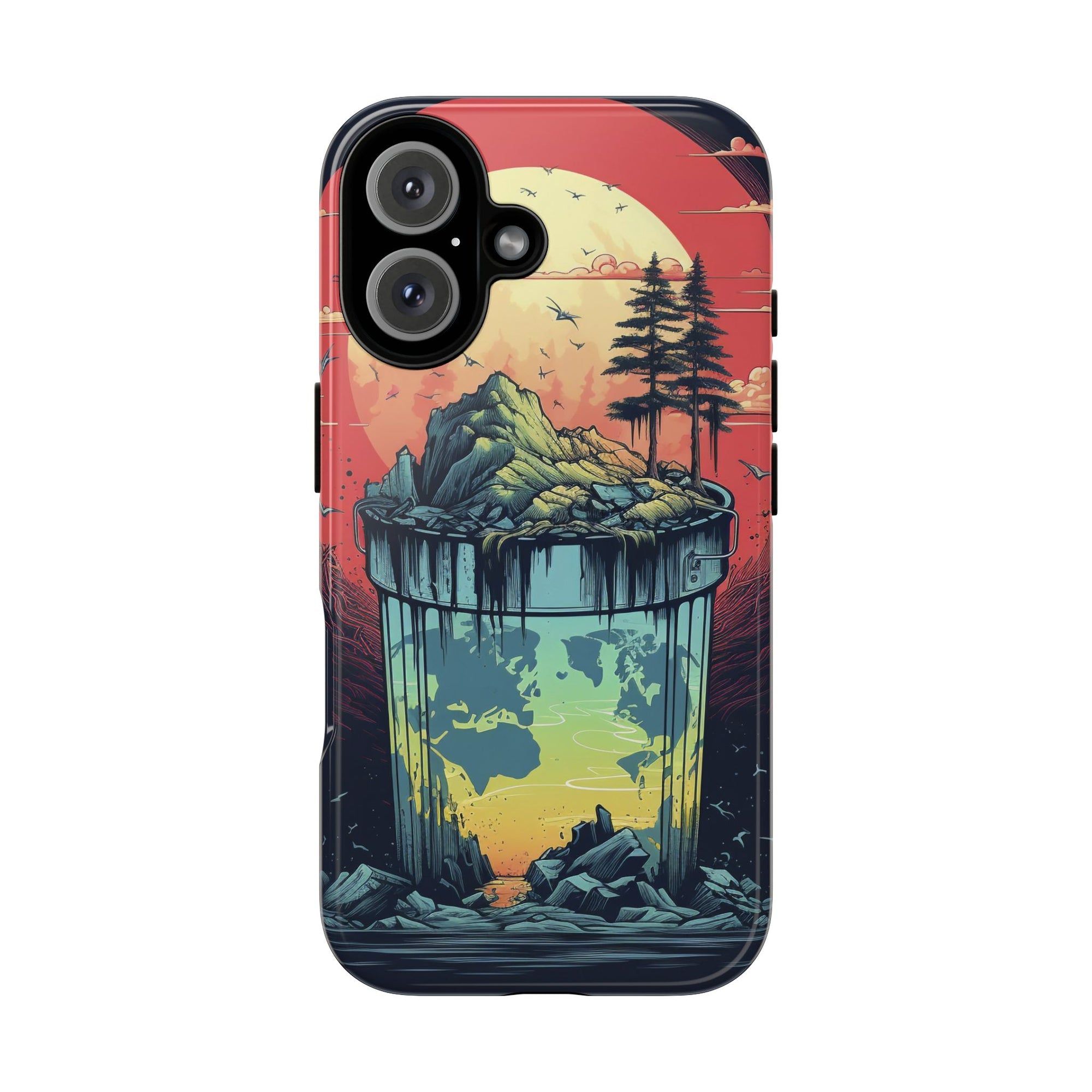 Vibrant Nature-Themed Phone Case, Tough Cases for Adventurers, Eco-Friendly, Trendy Phone Accessory, Great Gift for Nature Lovers