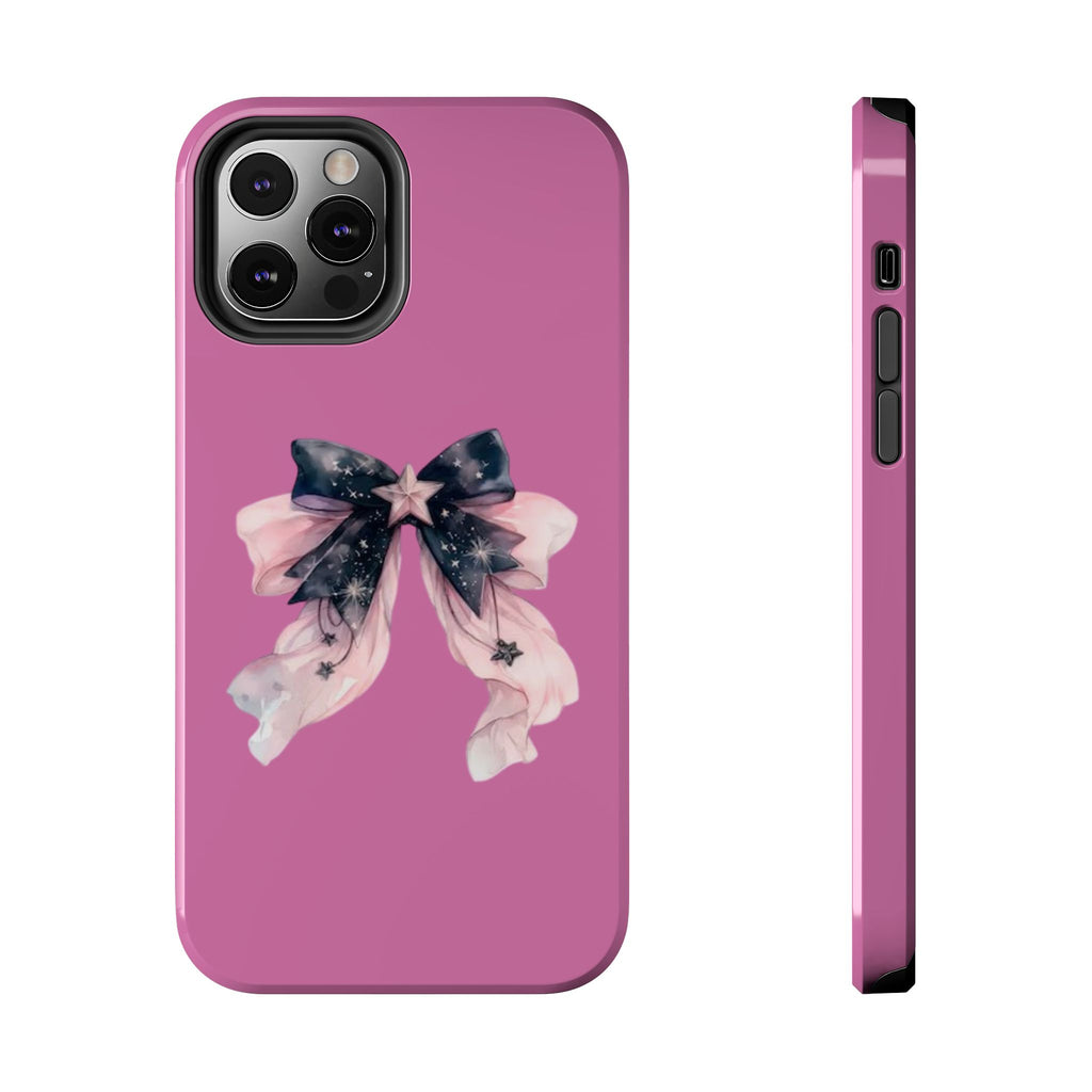 Pink Ribbon Tough Phone Cases, Galaxy Phone Covers, Chic Phone Protection, Ideal Gift for Her, Stylish Tech Accessories