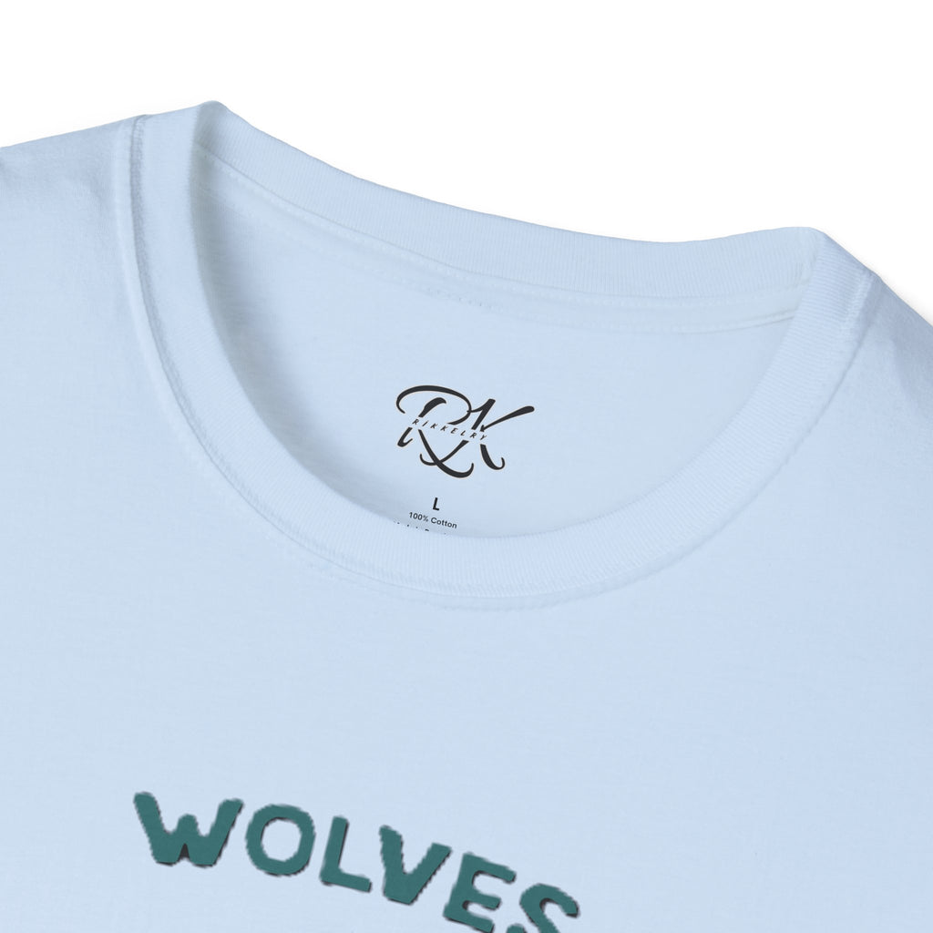 Wolf Graphic Unisex T-Shirt, Nature Lovers Tee, Gift for Animal Enthusiasts, Casual Wear, Eco-Friendly Fashion