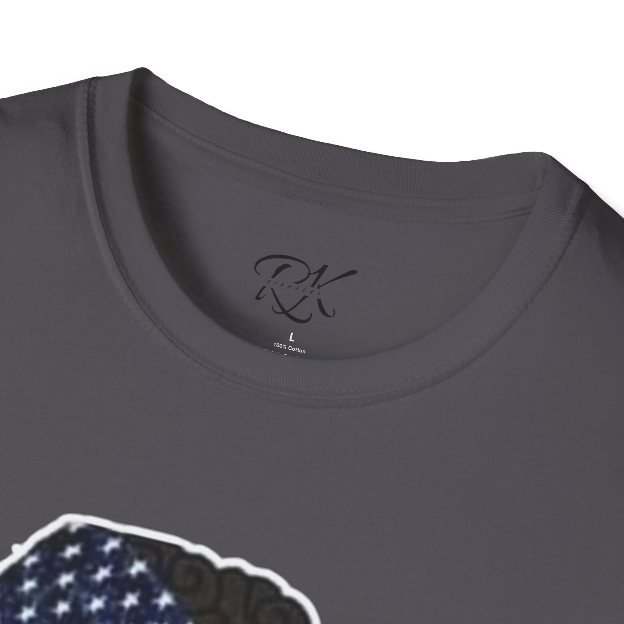 Patriotic Graphic T-Shirt, Unisex Softstyle Tee, Independence Day Gift, Freedom Apparel, Americana Clothing