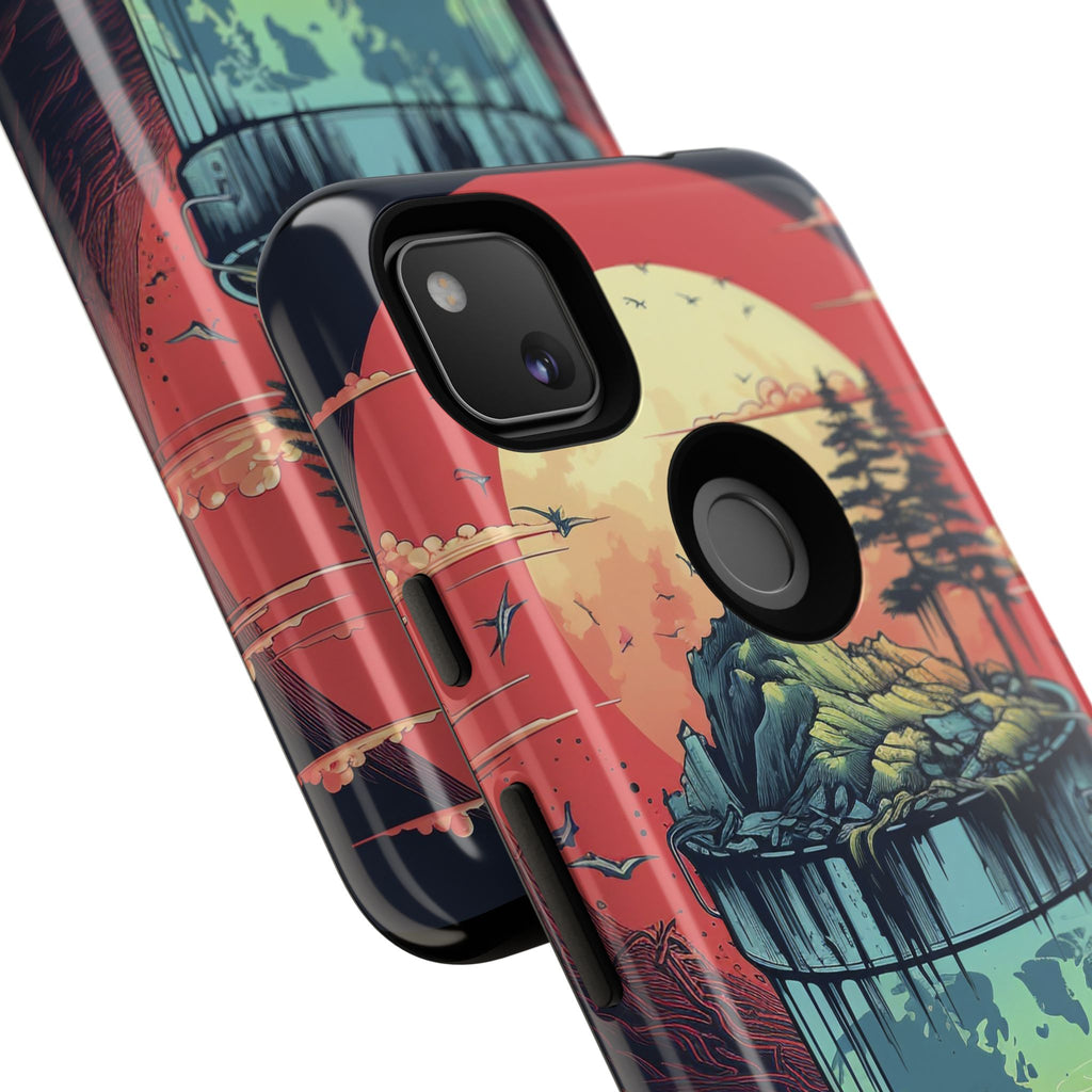 Vibrant Nature-Themed Phone Case, Tough Cases for Adventurers, Eco-Friendly, Trendy Phone Accessory, Great Gift for Nature Lovers
