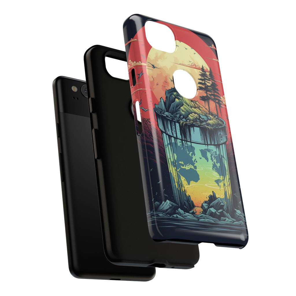 Vibrant Nature-Themed Phone Case, Tough Cases for Adventurers, Eco-Friendly, Trendy Phone Accessory, Great Gift for Nature Lovers
