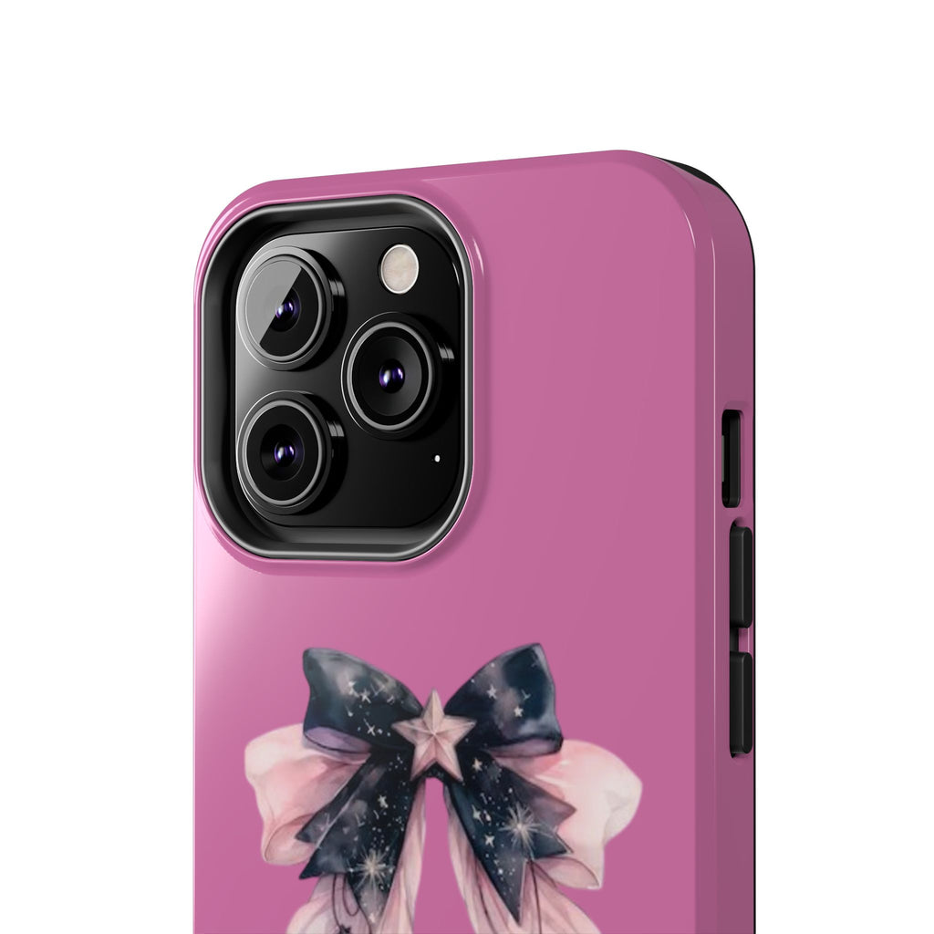 Pink Ribbon Tough Phone Cases, Galaxy Phone Covers, Chic Phone Protection, Ideal Gift for Her, Stylish Tech Accessories