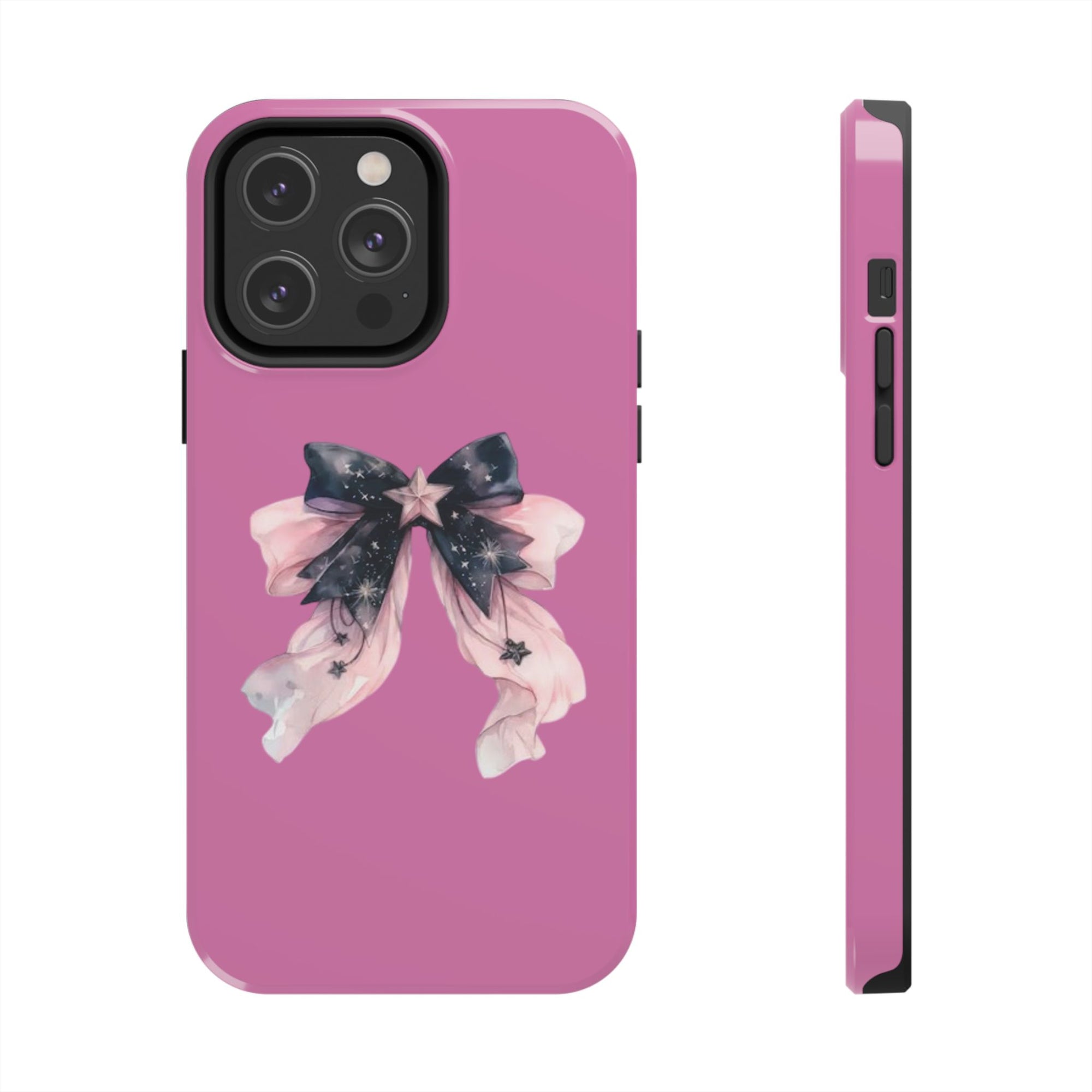 Pink Ribbon Tough Phone Cases, Galaxy Phone Covers, Chic Phone Protection, Ideal Gift for Her, Stylish Tech Accessories