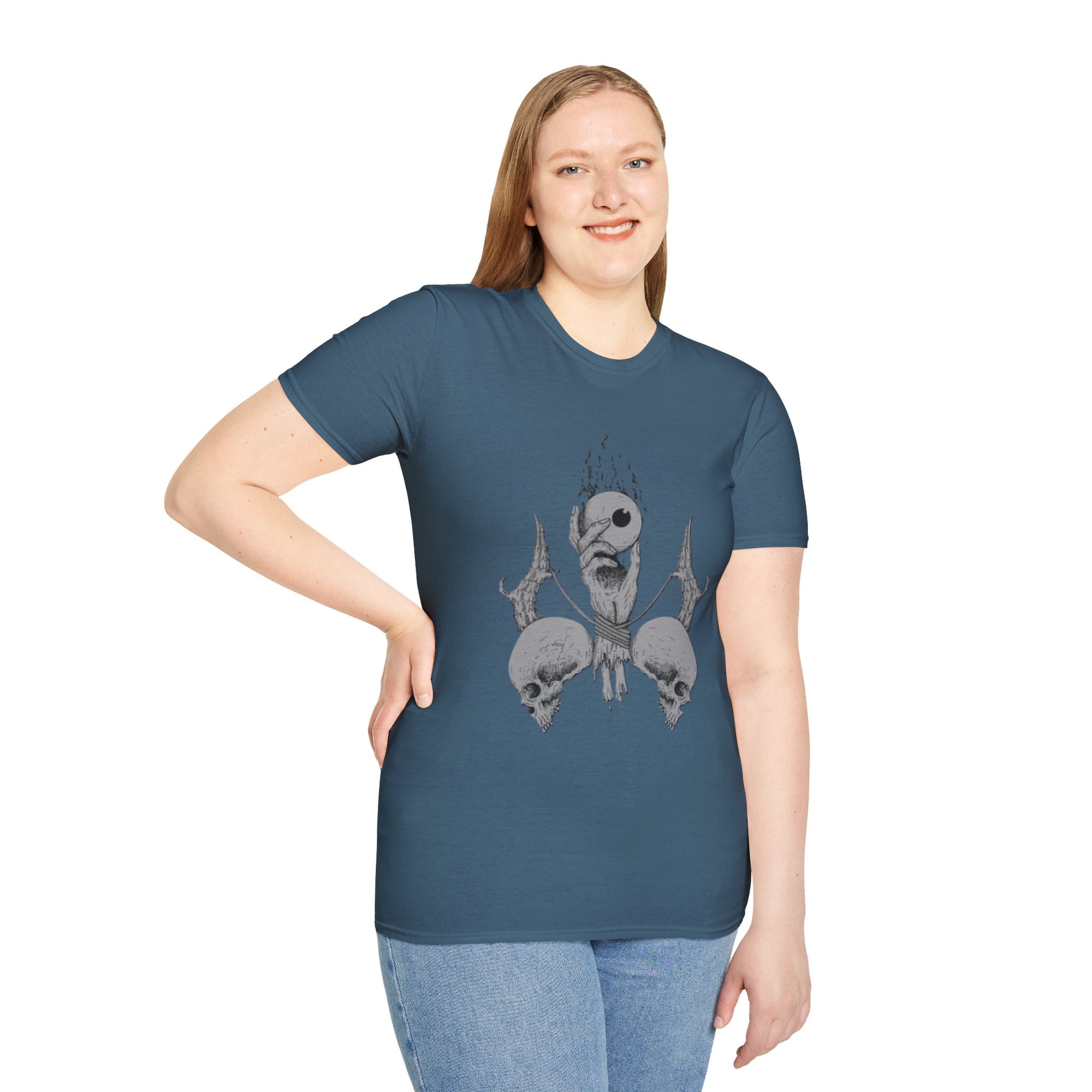 Gothic Graphic Tee - Dark Aesthetic Unisex T-Shirt, Unique Gift, Casual Wear, Festival Fashion, Alternative Style