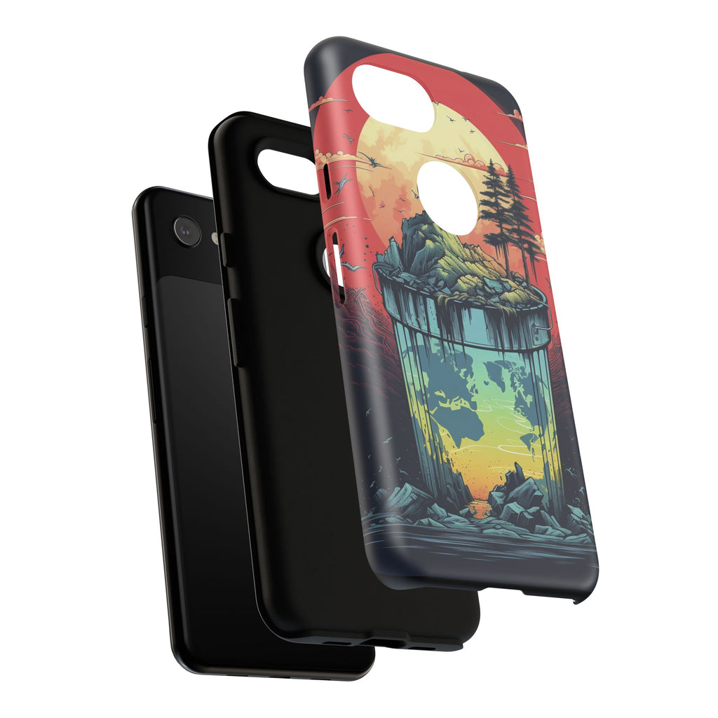 Vibrant Nature-Themed Phone Case, Tough Cases for Adventurers, Eco-Friendly, Trendy Phone Accessory, Great Gift for Nature Lovers