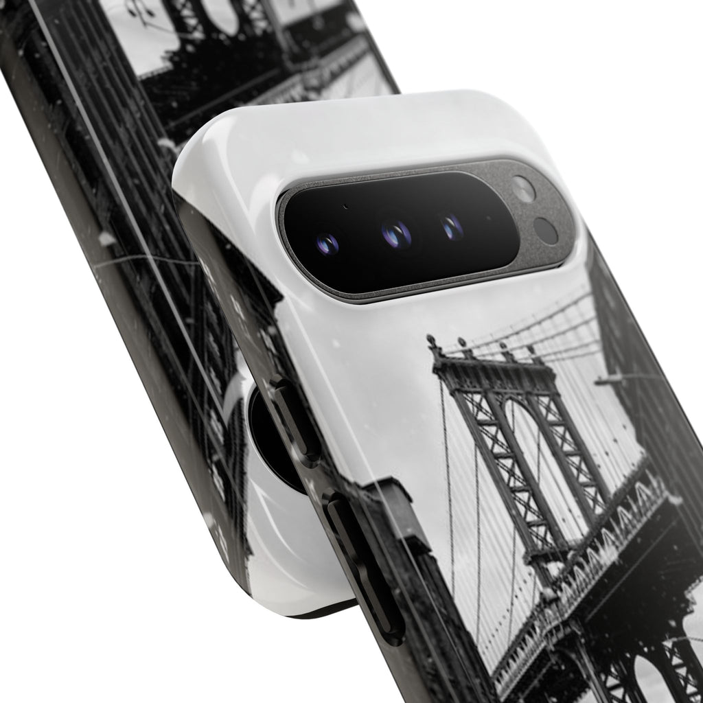 Black and White Phone Case with Iconic Bridge Design, Tough Cases for Photography Lovers, Unique Gift for Travelers, Stylish Everyday [...]