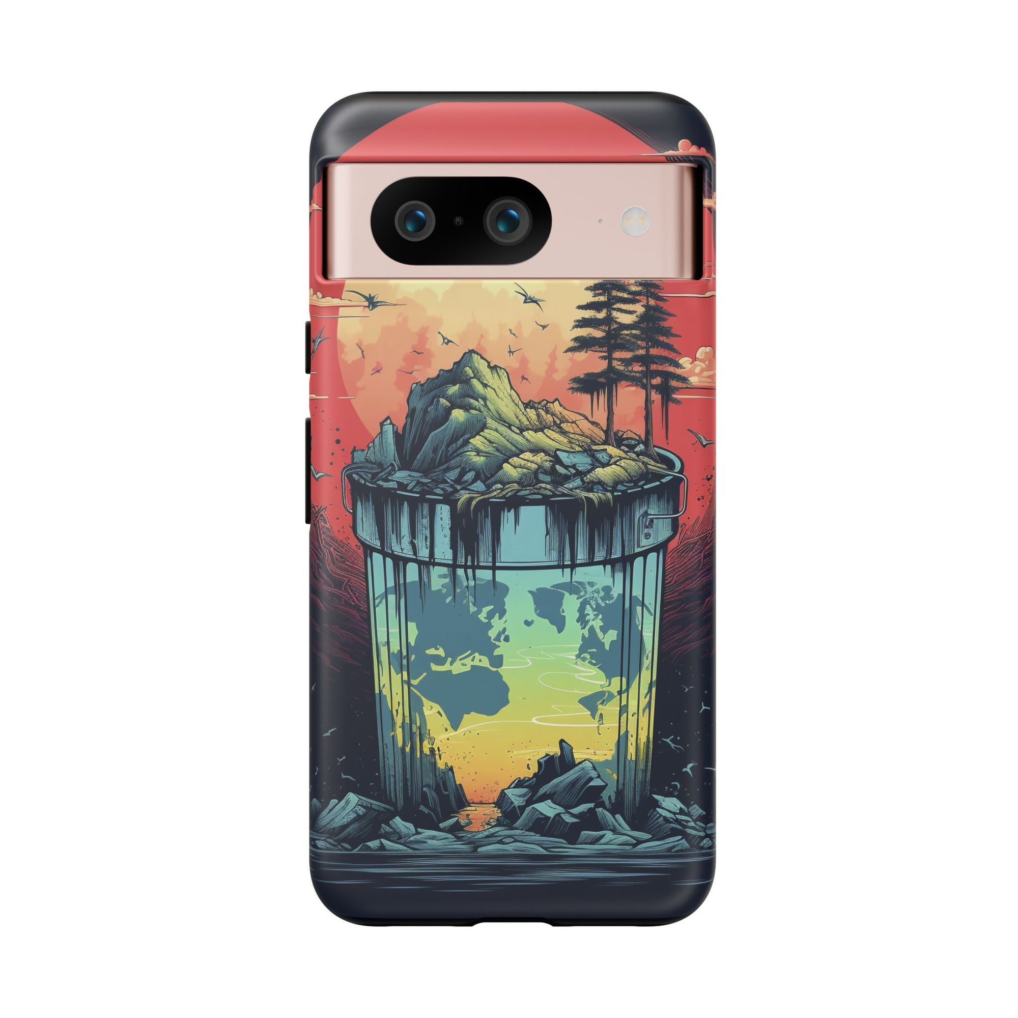 Vibrant Nature-Themed Phone Case, Tough Cases for Adventurers, Eco-Friendly, Trendy Phone Accessory, Great Gift for Nature Lovers